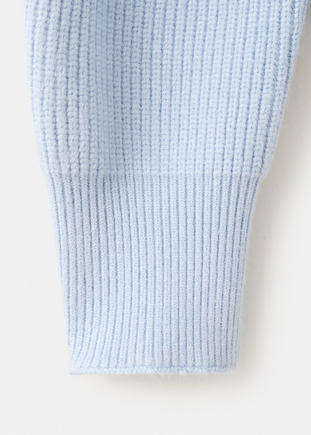 V-neck knit sweater - image 4