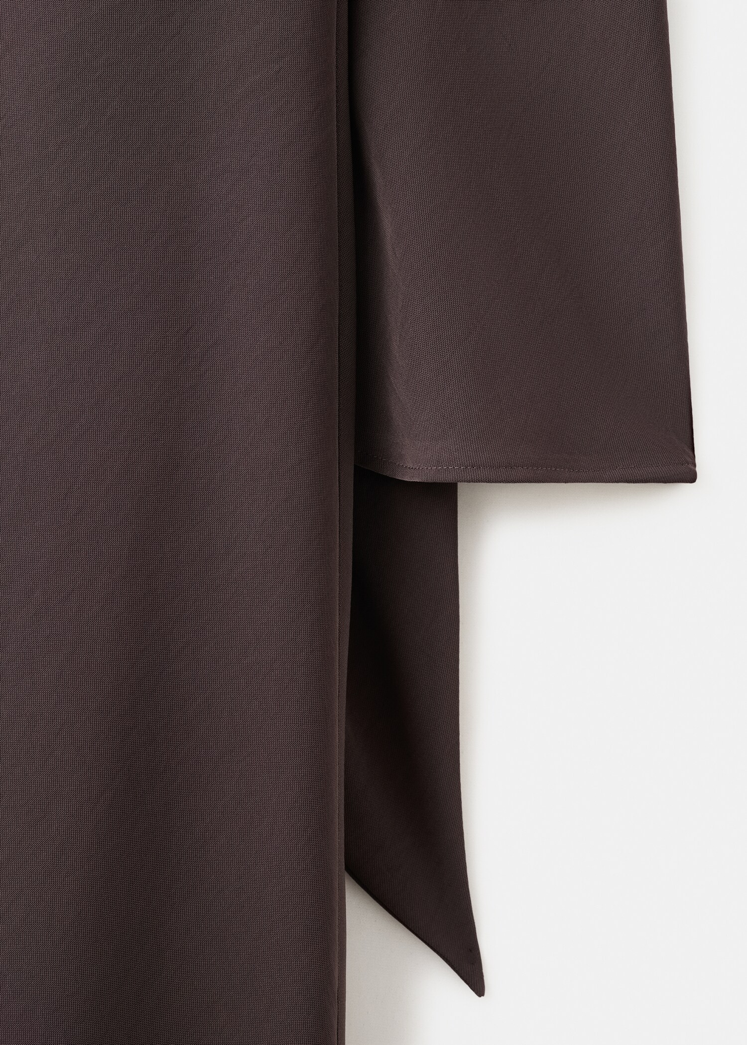 Vestido evasê com echarpe - Pormenor do artigo 0