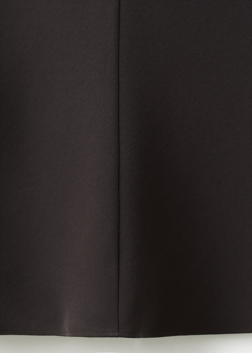 Mango Long-sleeved dress with draped neck