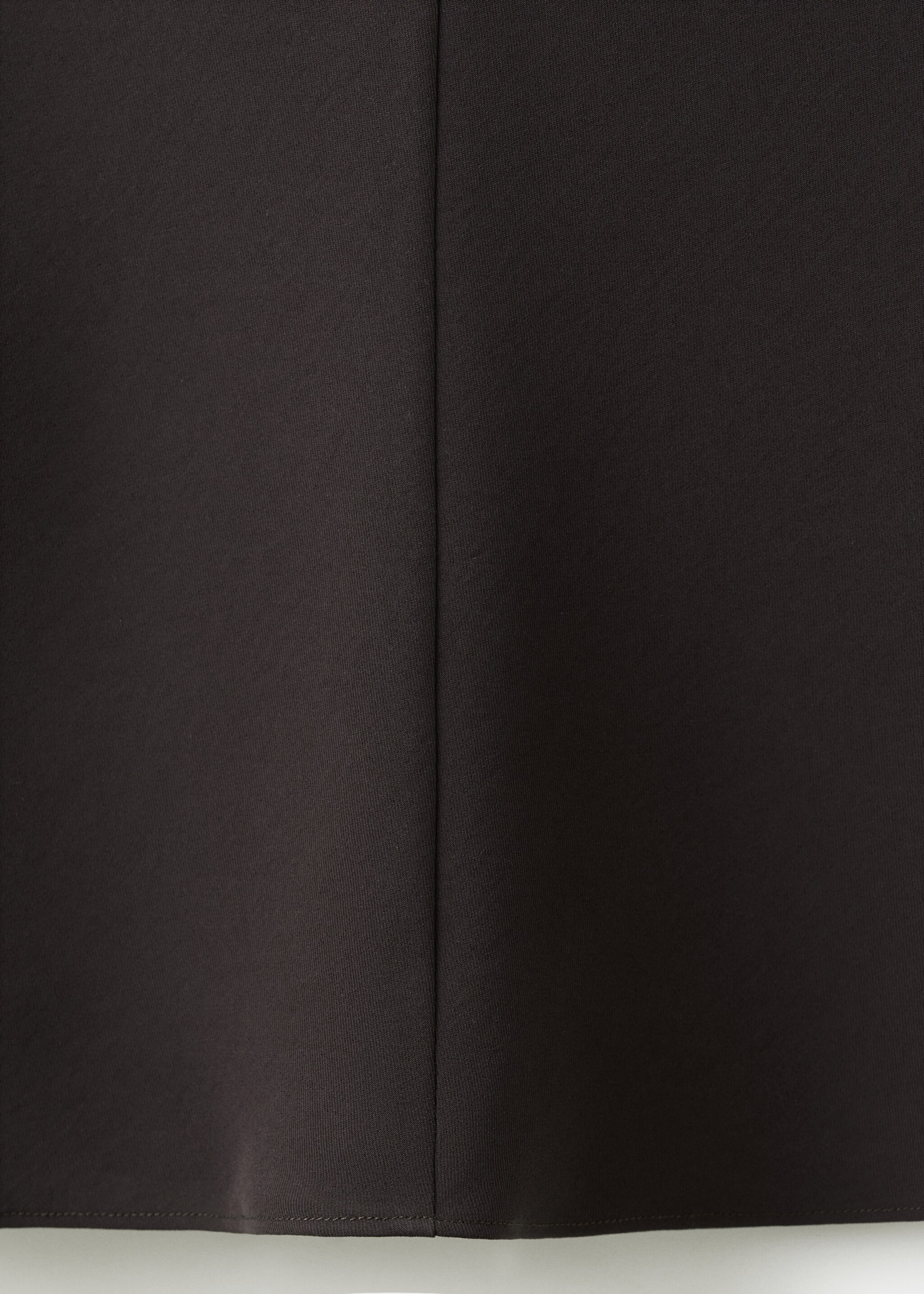 Robe col drapé et manches longues - Détail de l'article 0, Marron. Ref: 27014090-00.