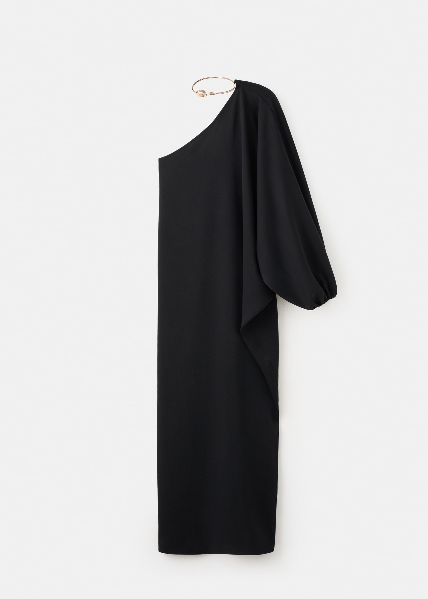 Vestido com manga abaloada - Artigo sem modelo