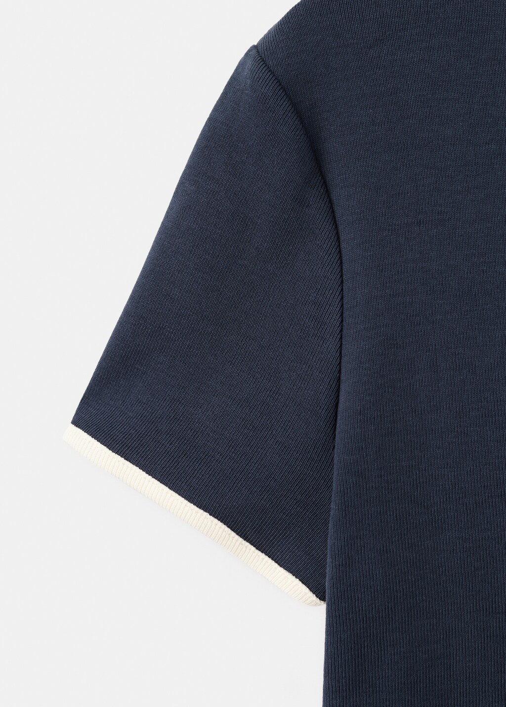 Buttoned cotton T-shirt - image 5