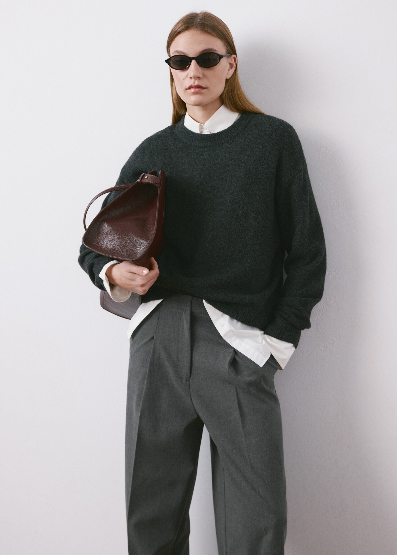 Pantalón recto pinzas - Detalle del artículo 1