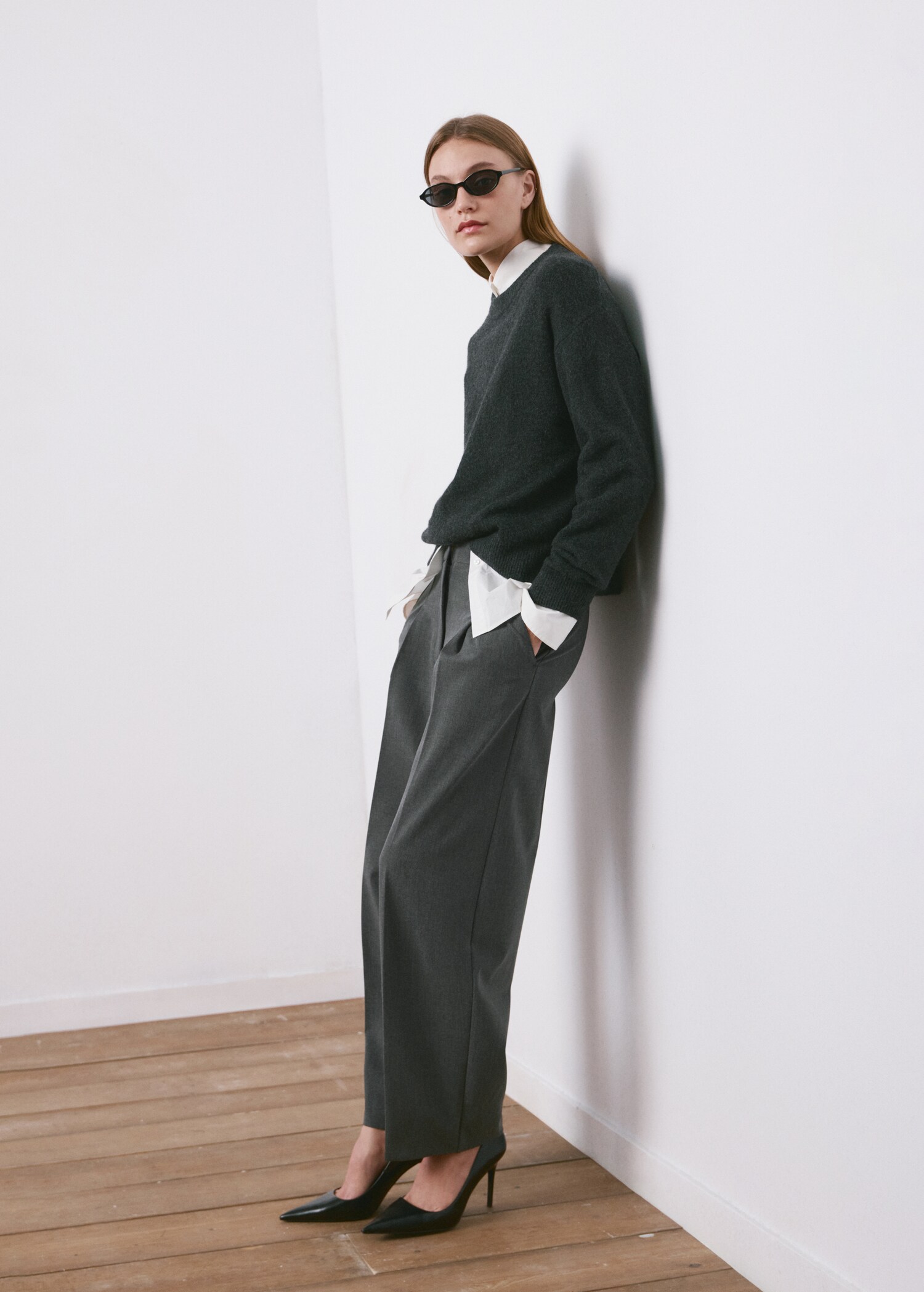 Pantalón recto pinzas - Detalle del artículo 2