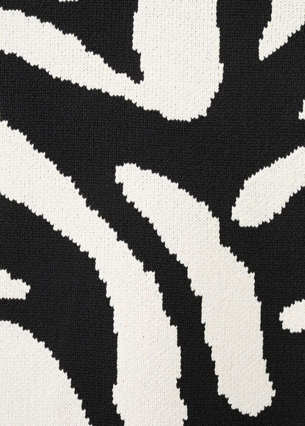 Zebra print knit top - image 5