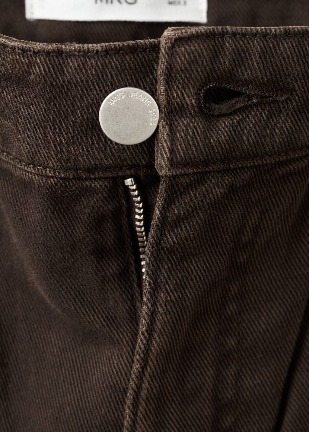 Wide leg studded jeans - image 5