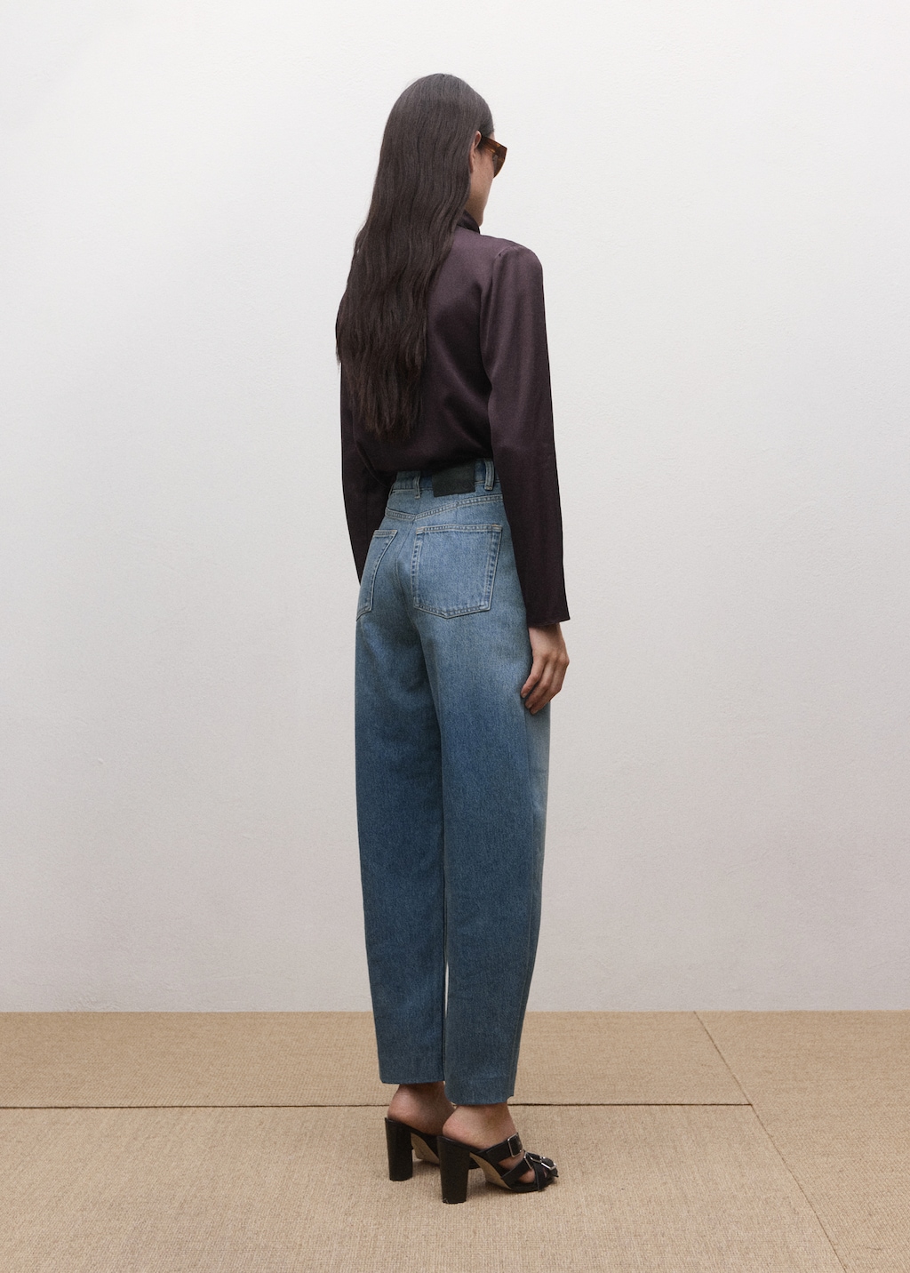 Mango High-rise balloon jeans