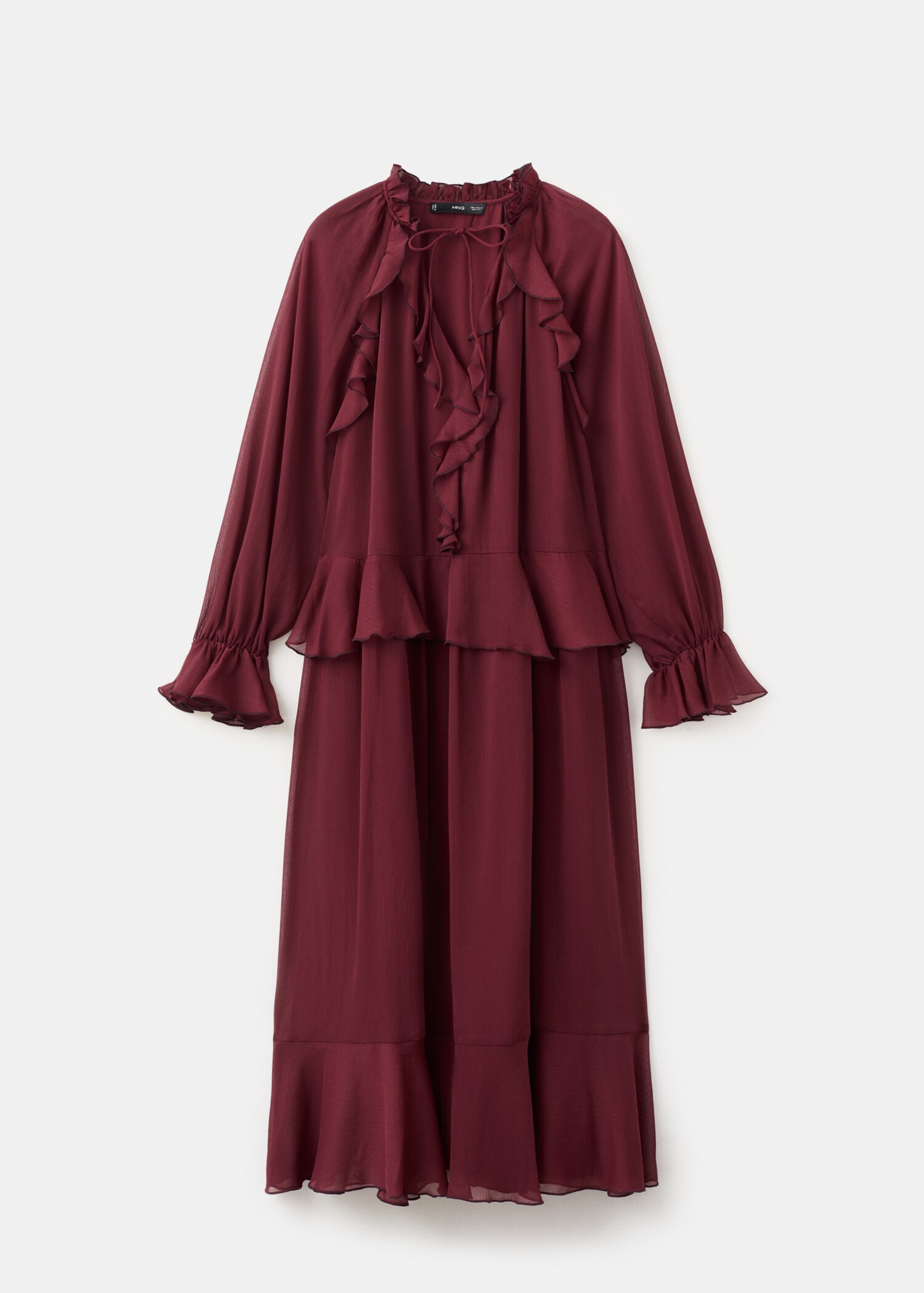 Robe longue à volants - Article sans modèle