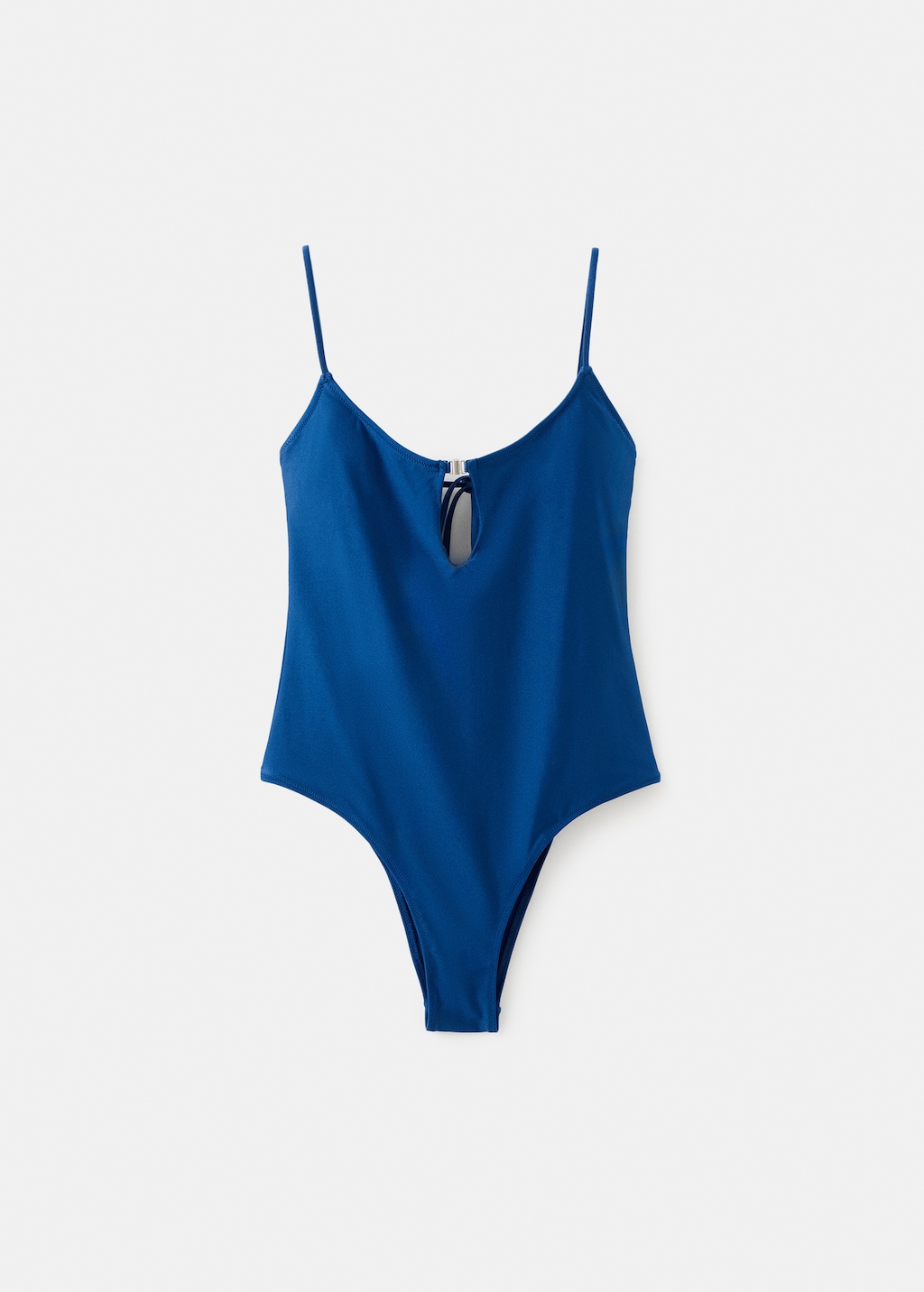 Swimsuit with slit neckline - image 5