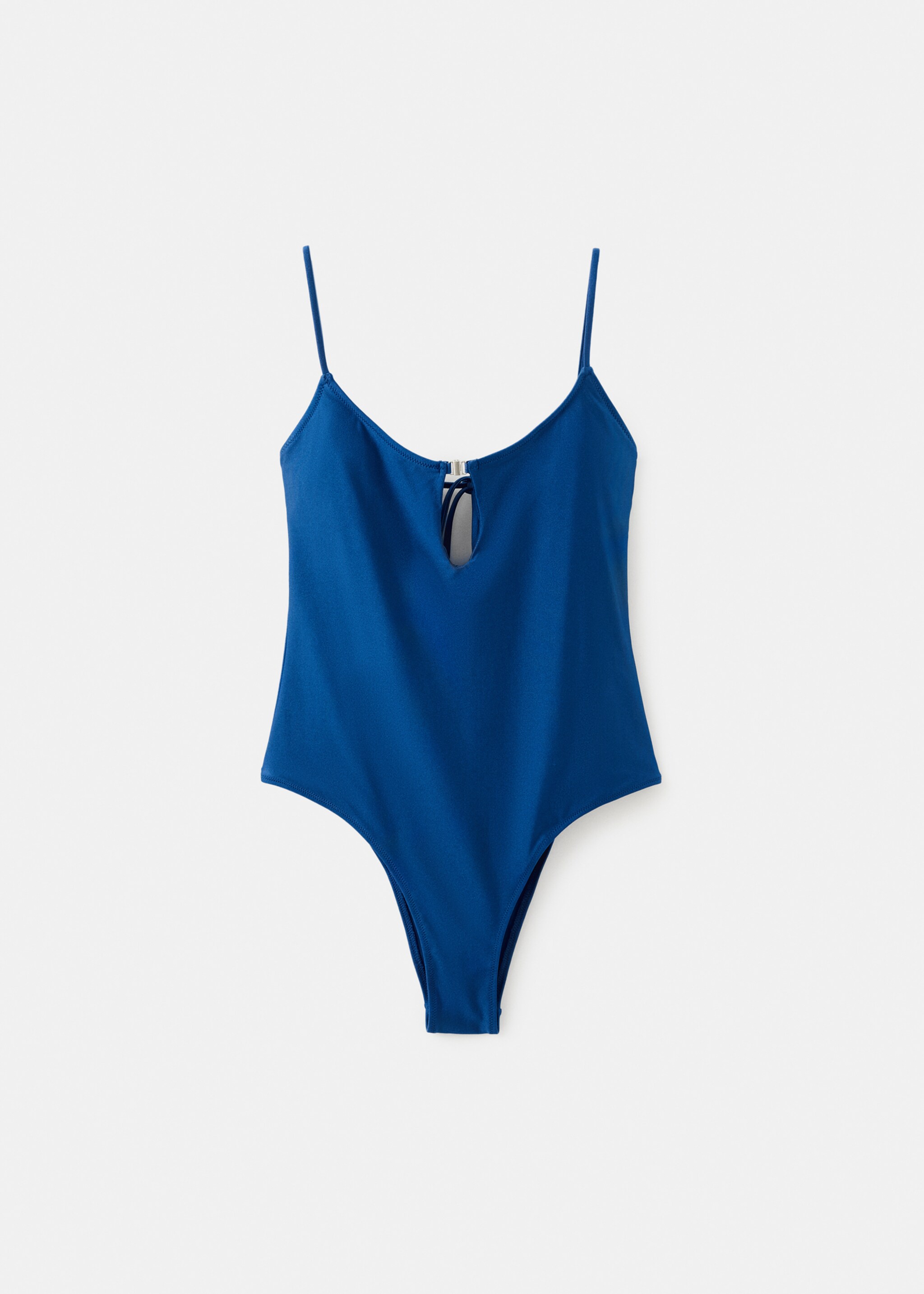 Maillot de bain encolure ouverte - Article sans modèle, Bleu marine. Ref: 27014417-00.