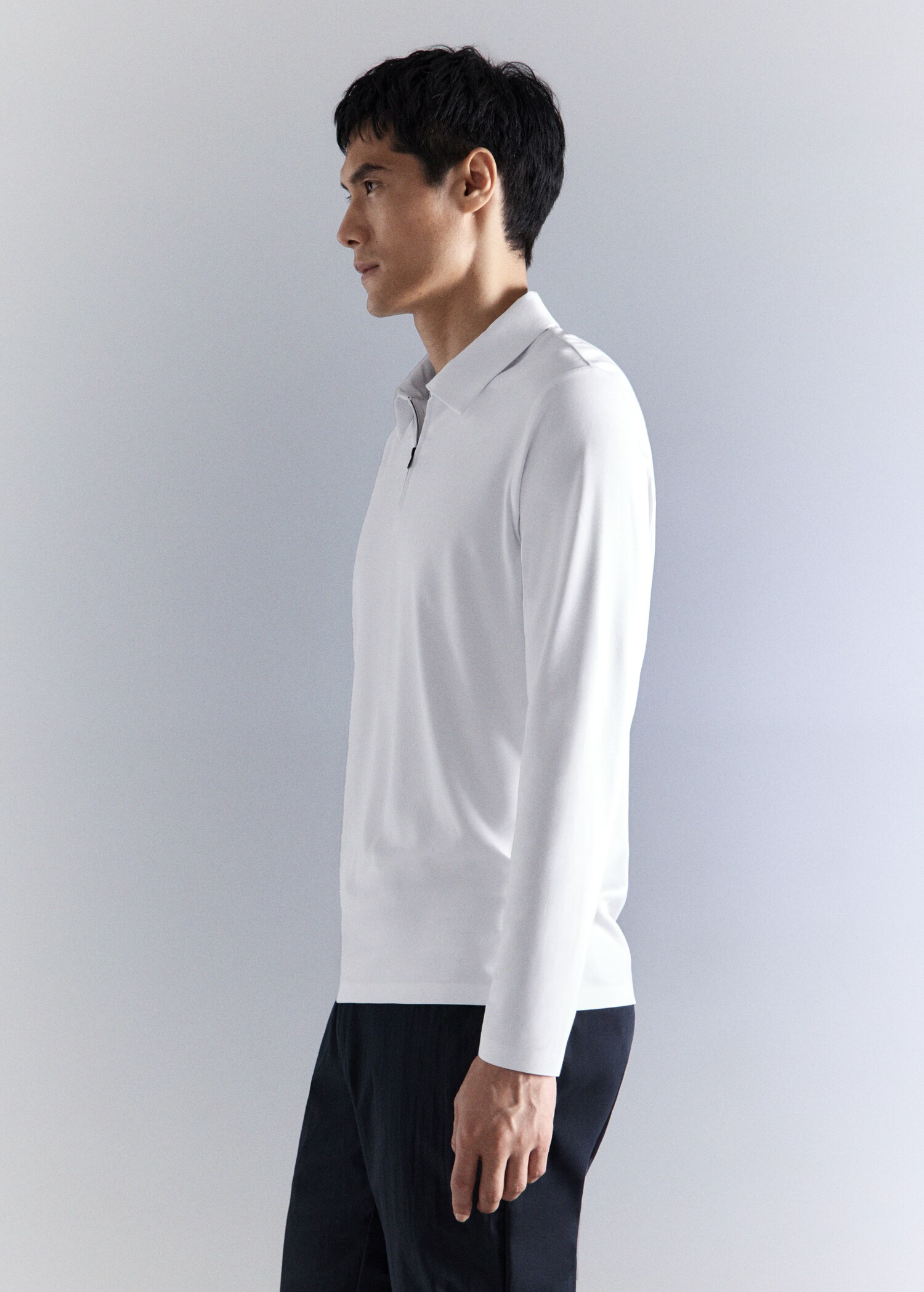 Comfort stretch zip polo - Details of the article 2
