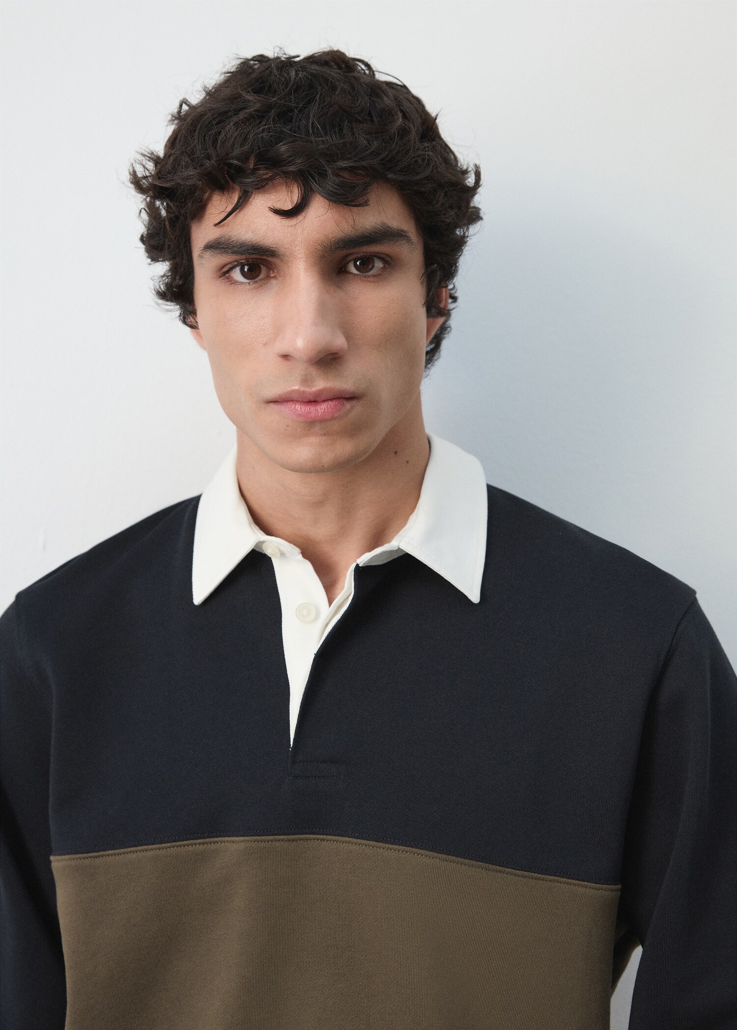 Sweat-shirt polo 100 % coton - Détail de l'article 1