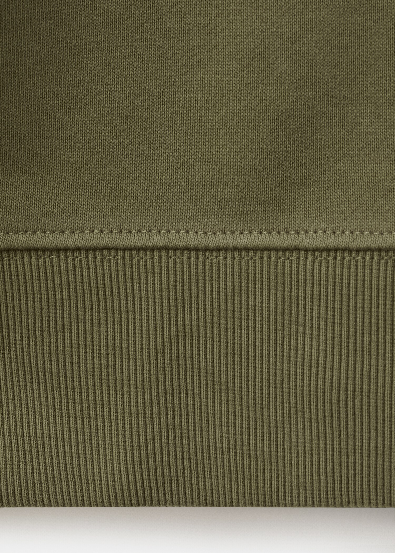 Sweat 100 % coton col à zip - Détail de l'article 0