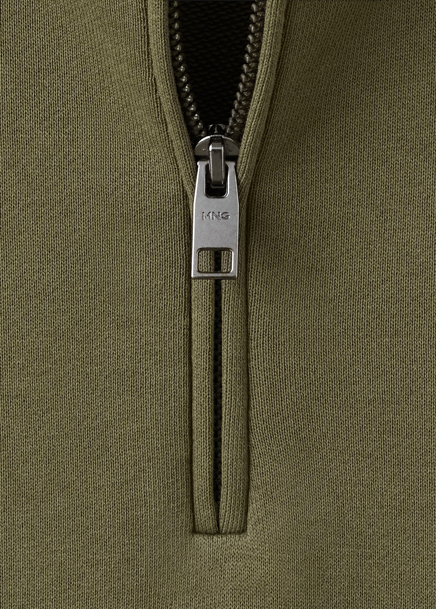 Sweat 100 % coton col à zip - Détail de l'article 8