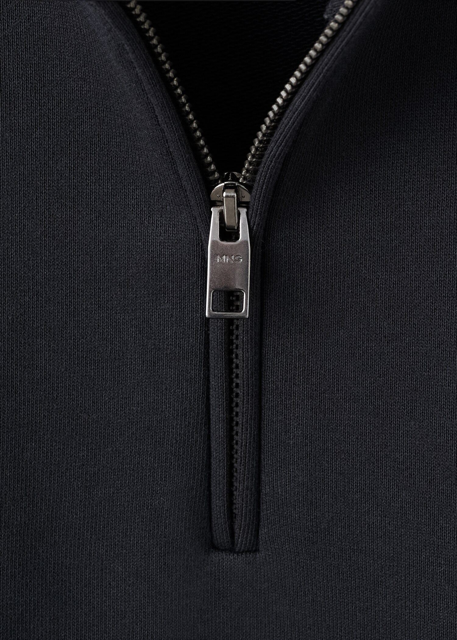 Sweat 100 % coton col à zip - Détail de l'article 8