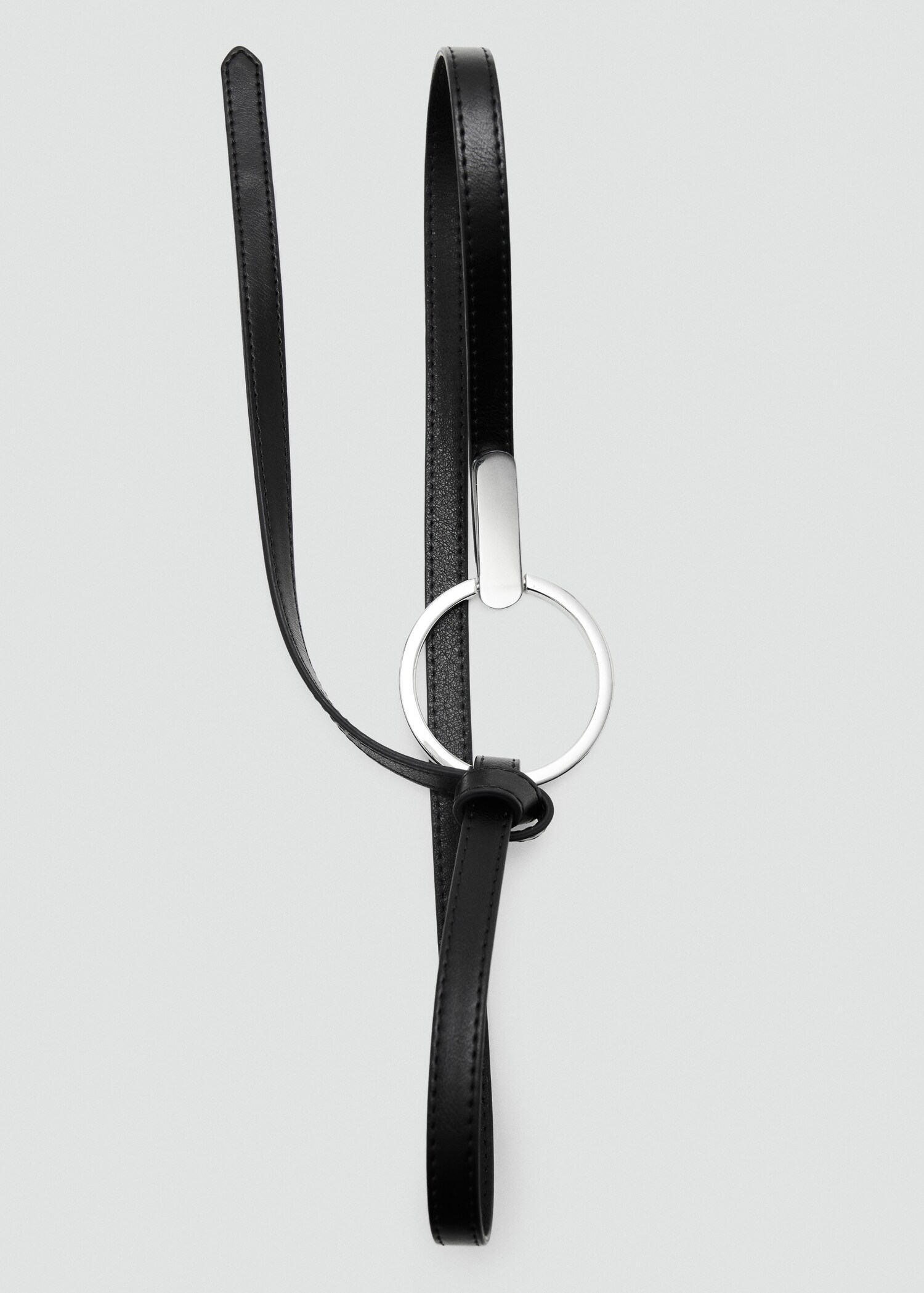 Thin belt with maxi-buckle - Details of the article 2