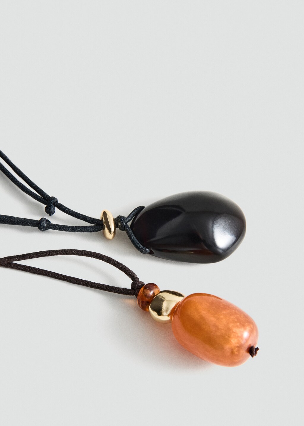 Combined double-pendant necklace - image 3