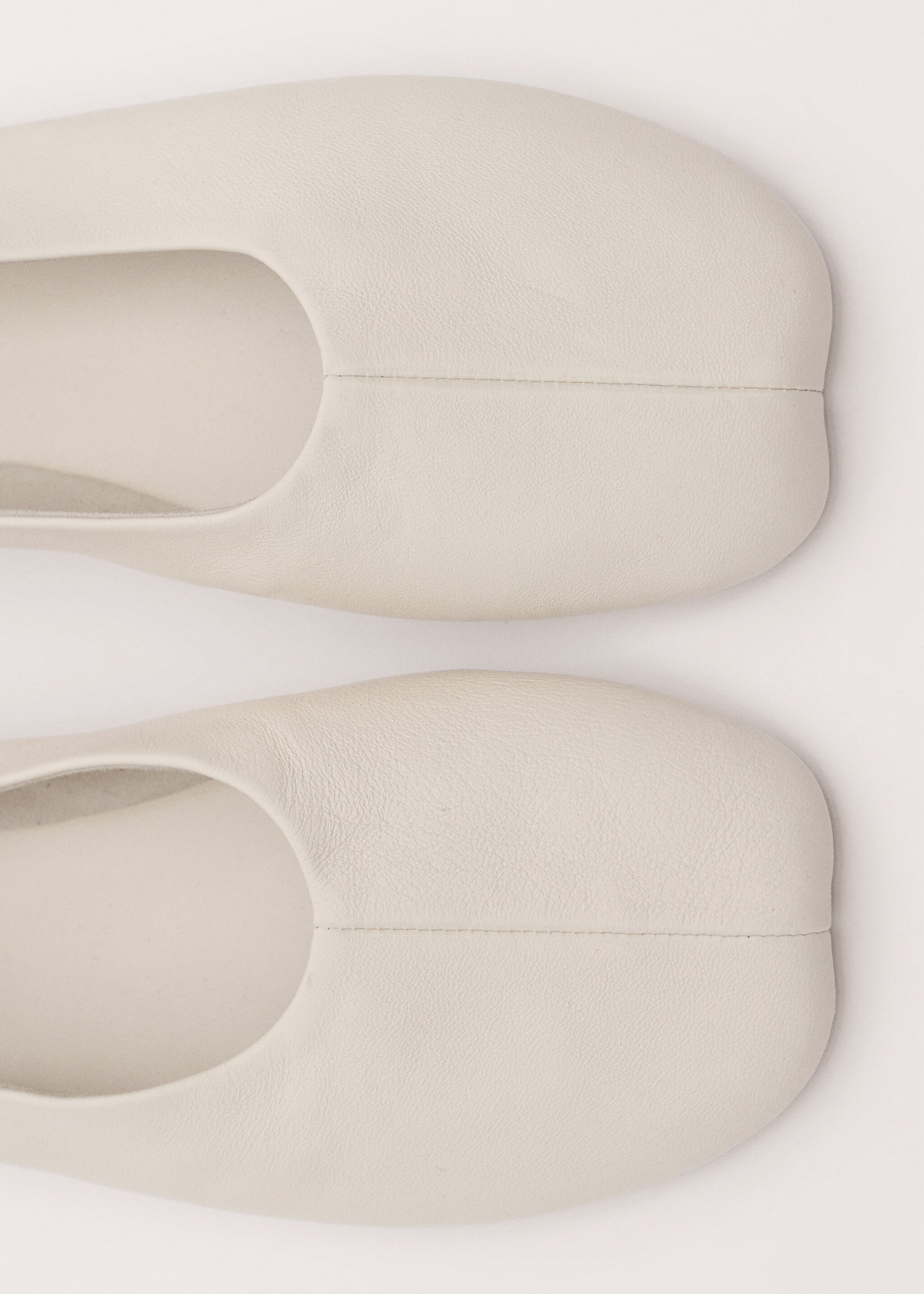 Ballerines 100 % cuir - Détail de l'article 3, Vanille. Ref: 27014443-00.