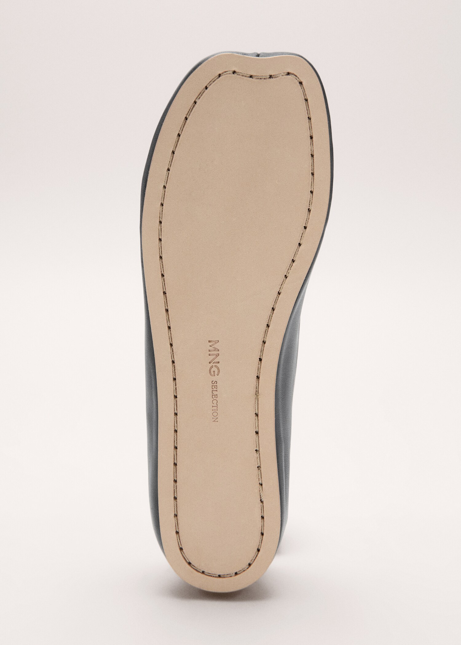 100% leather ballerina flat - Details of the article 4