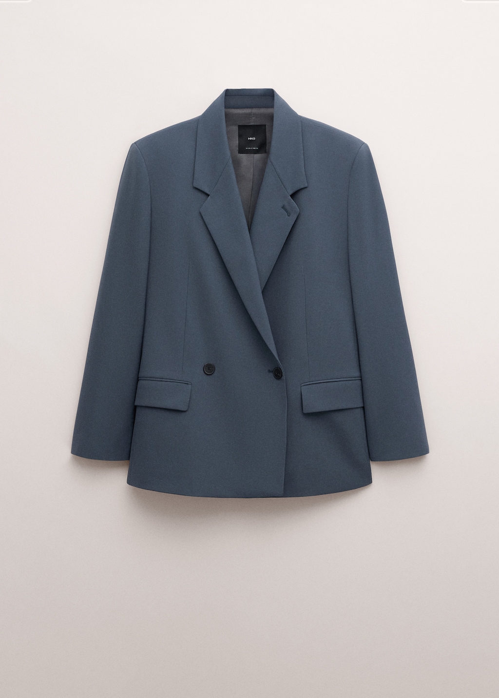 Wool-blend suit blazer - image 3