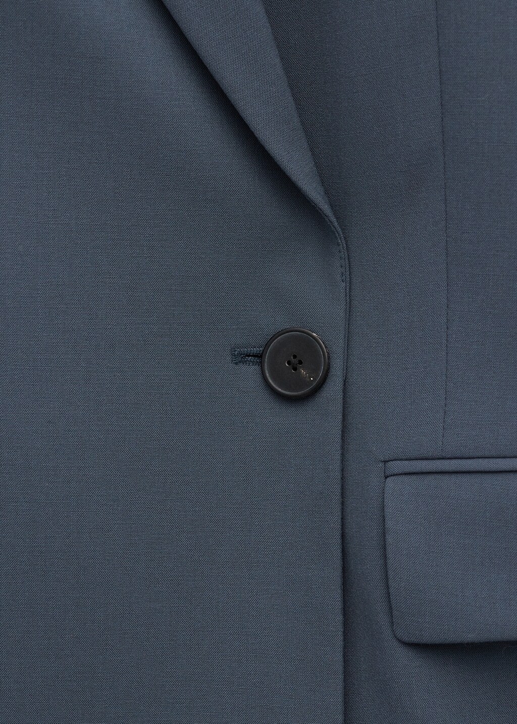 Mango Wool-blend suit blazer