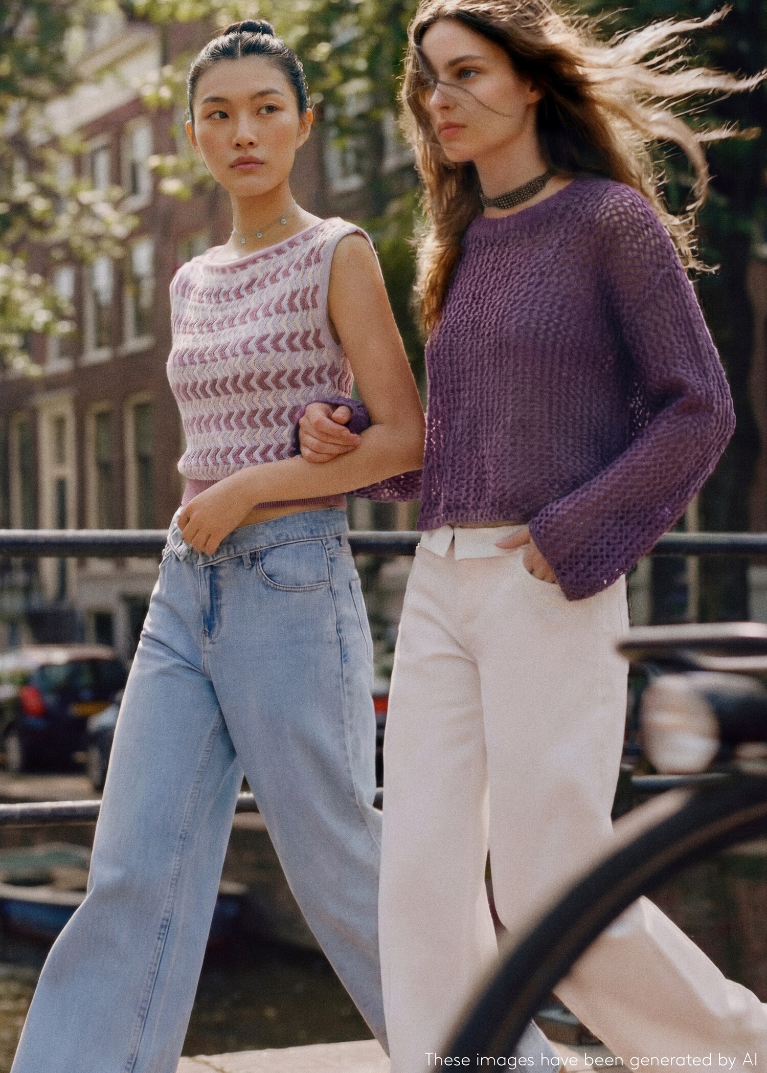 Openwork knit sweater - Details of the article 5