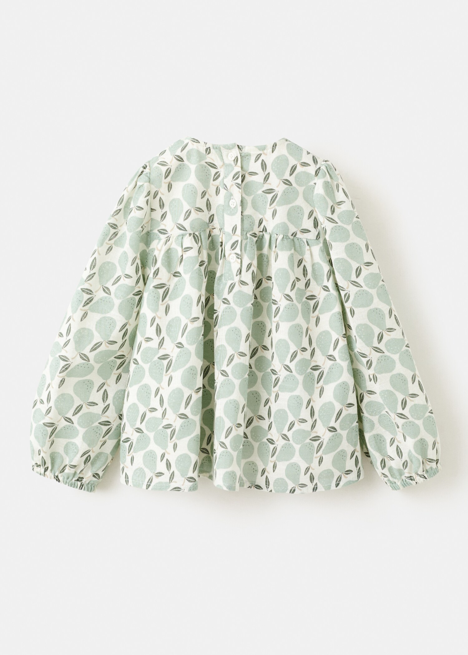 Blouse fruitybg - Reverse of the article