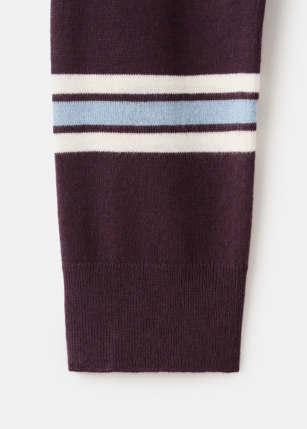 Mango Fine knit striped jersey