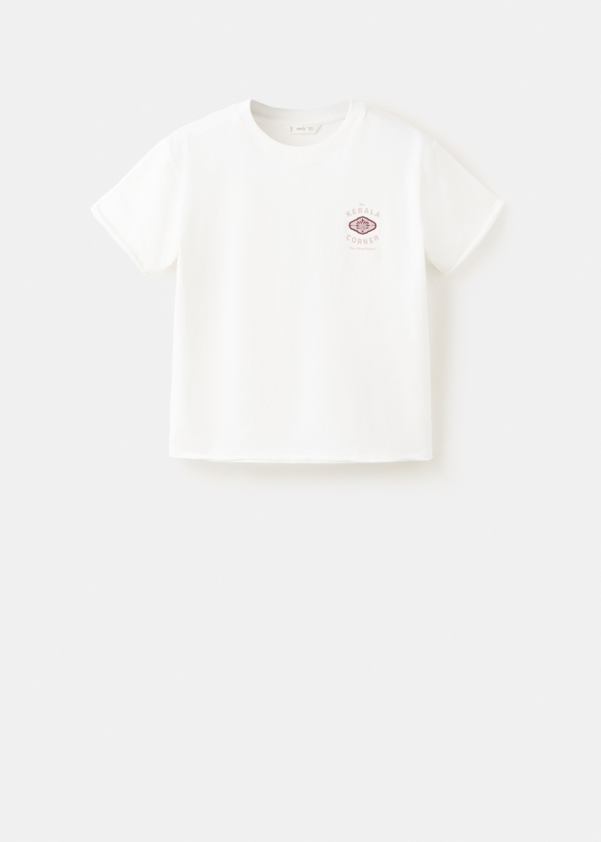 T-shirt kerala - Artikel ohne Model, Cremeweiß. Ref: 27014778-00.