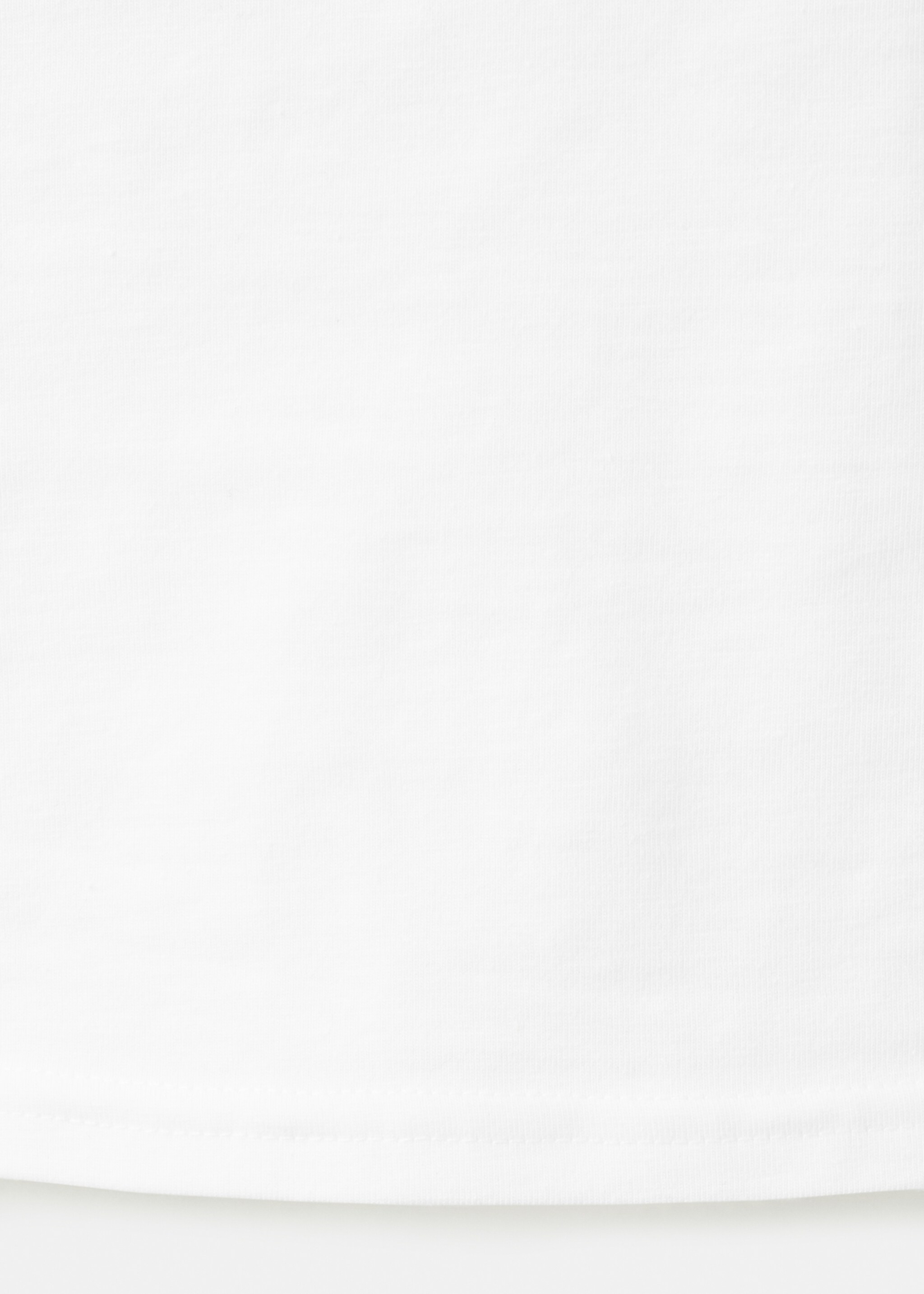 Off-shoulder top - Details of the article 8, Off White. Ref: 27014781-00.