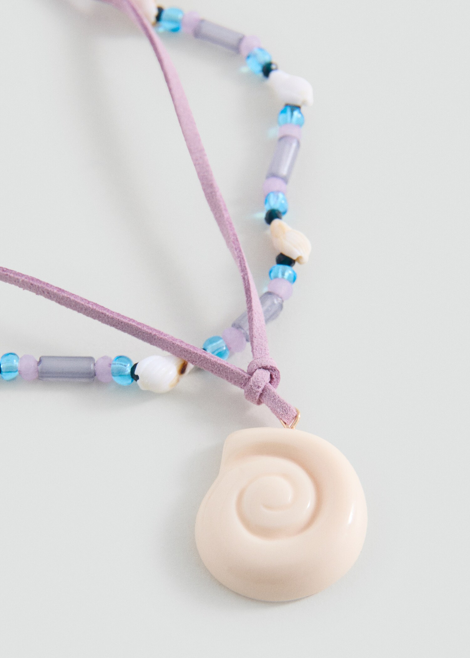 Necklace caracola - Medium plane