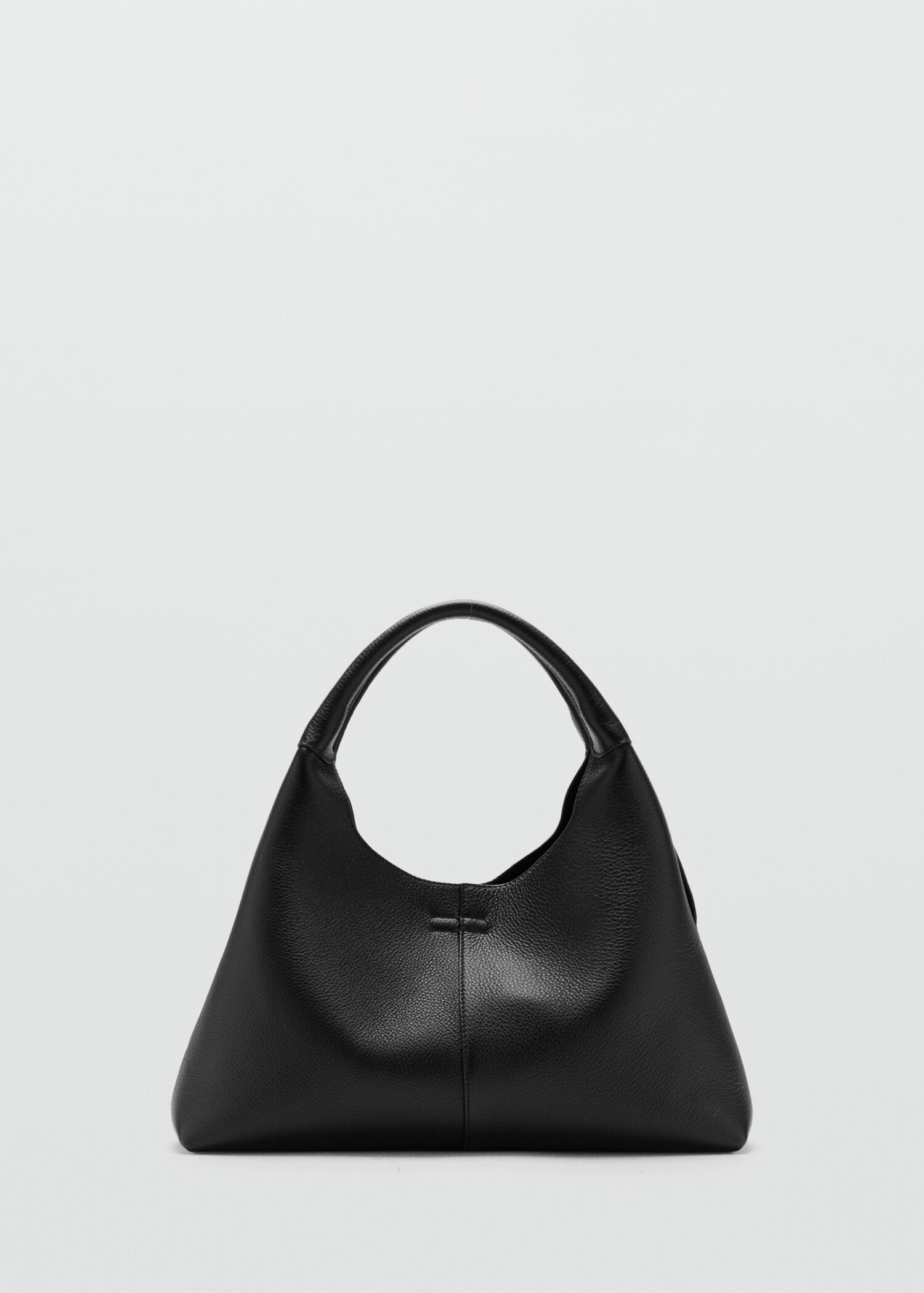 Stitched leather shoulder bag - Article without model