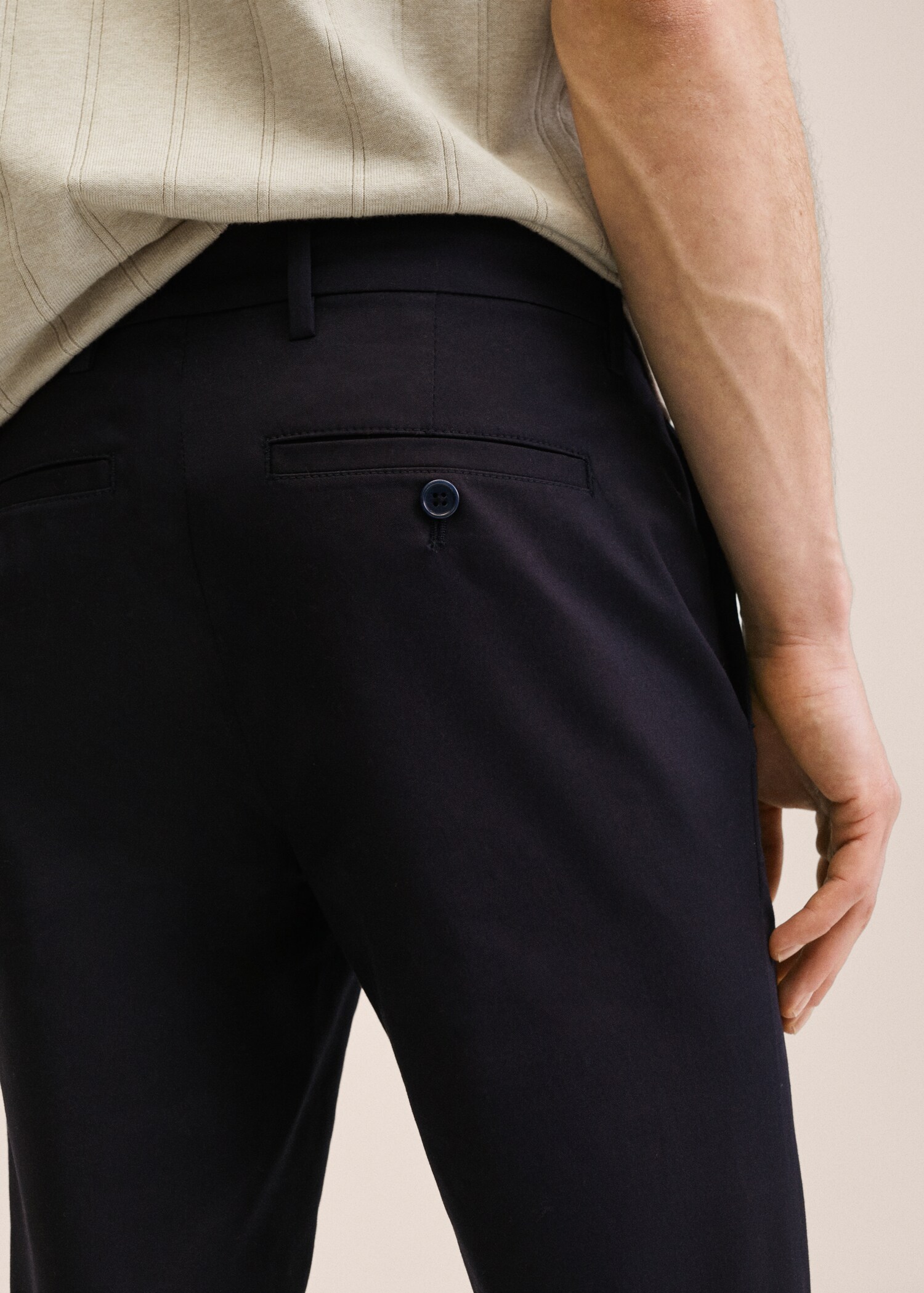 Skinny chino trousers - Details of the article 3