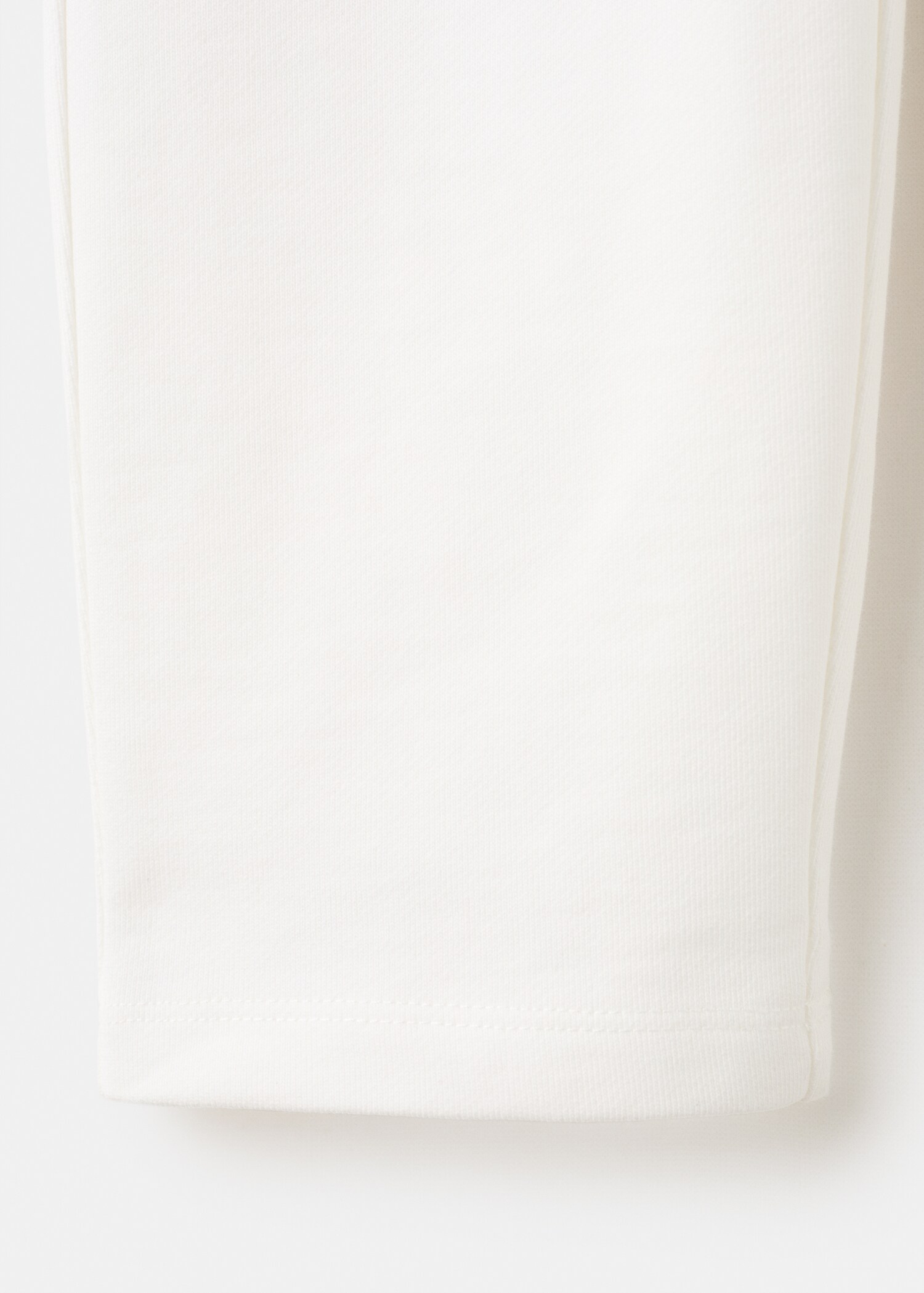 Straight-fit cotton trousers - Details of the article 0