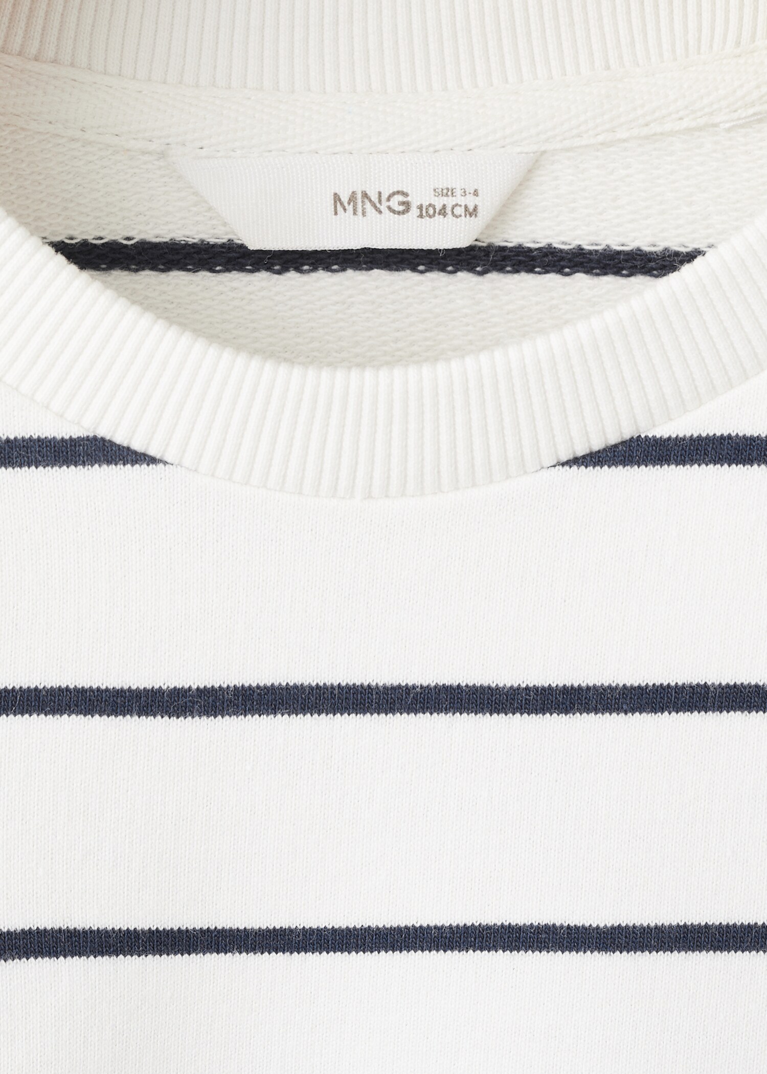 Світшот з бавовни в смужку - Детальніше про товар 8