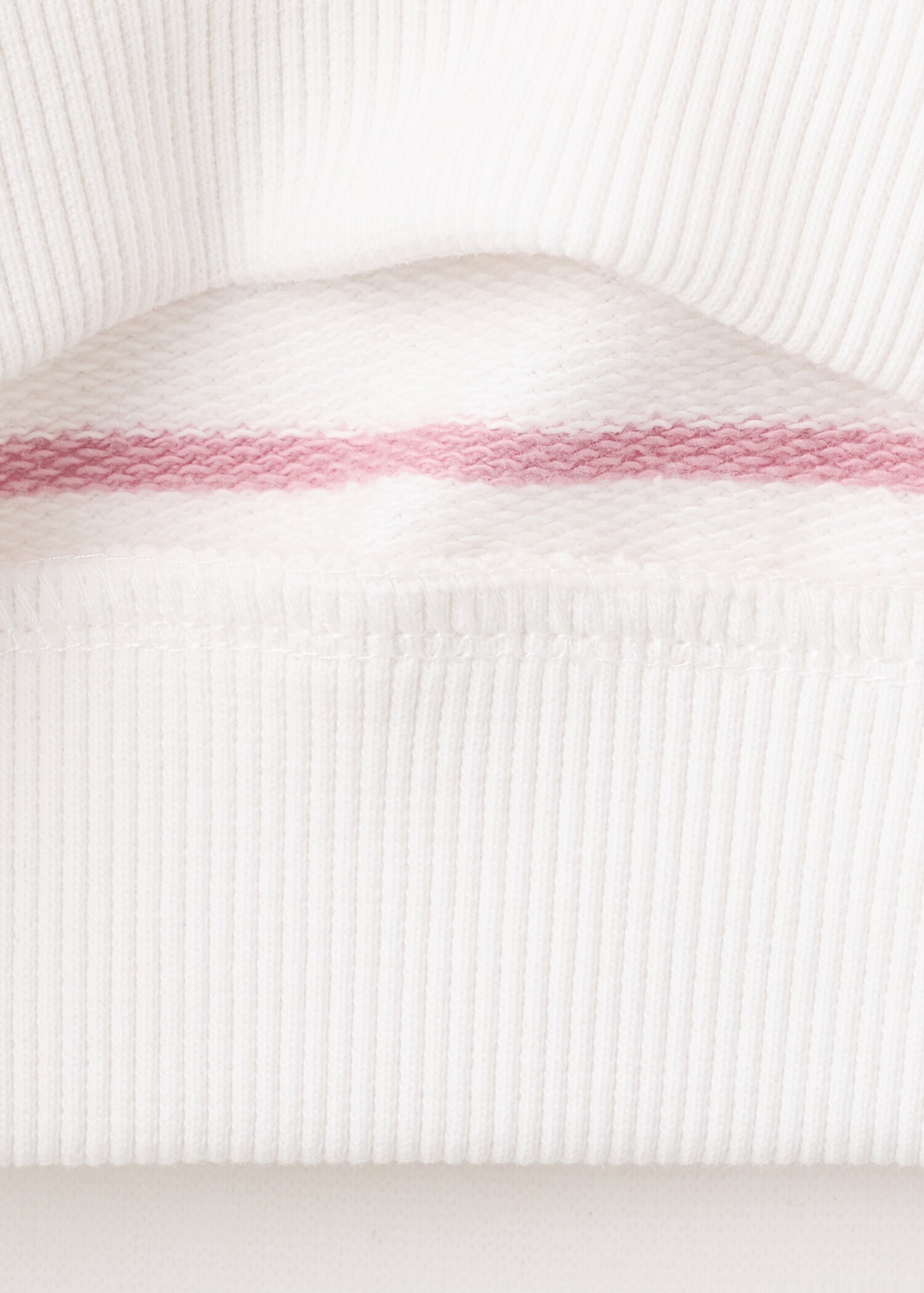 Світшот з бавовни в смужку - Детальніше про товар 8