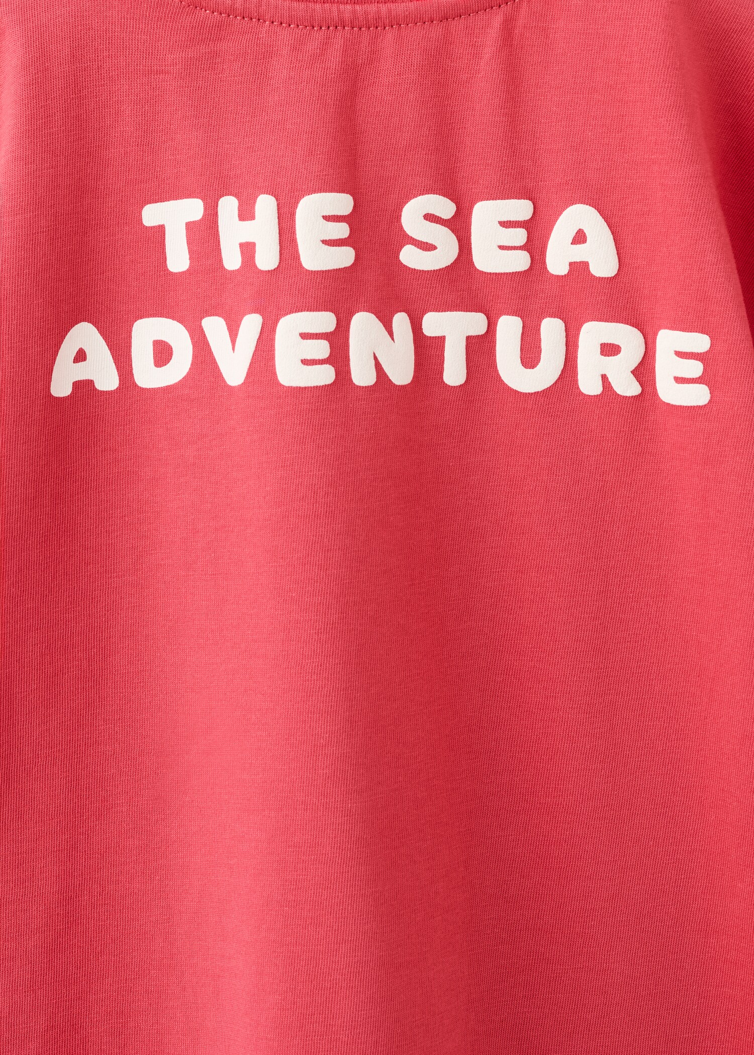 T-shirt de algodão com desenho - Pormenor do artigo 0