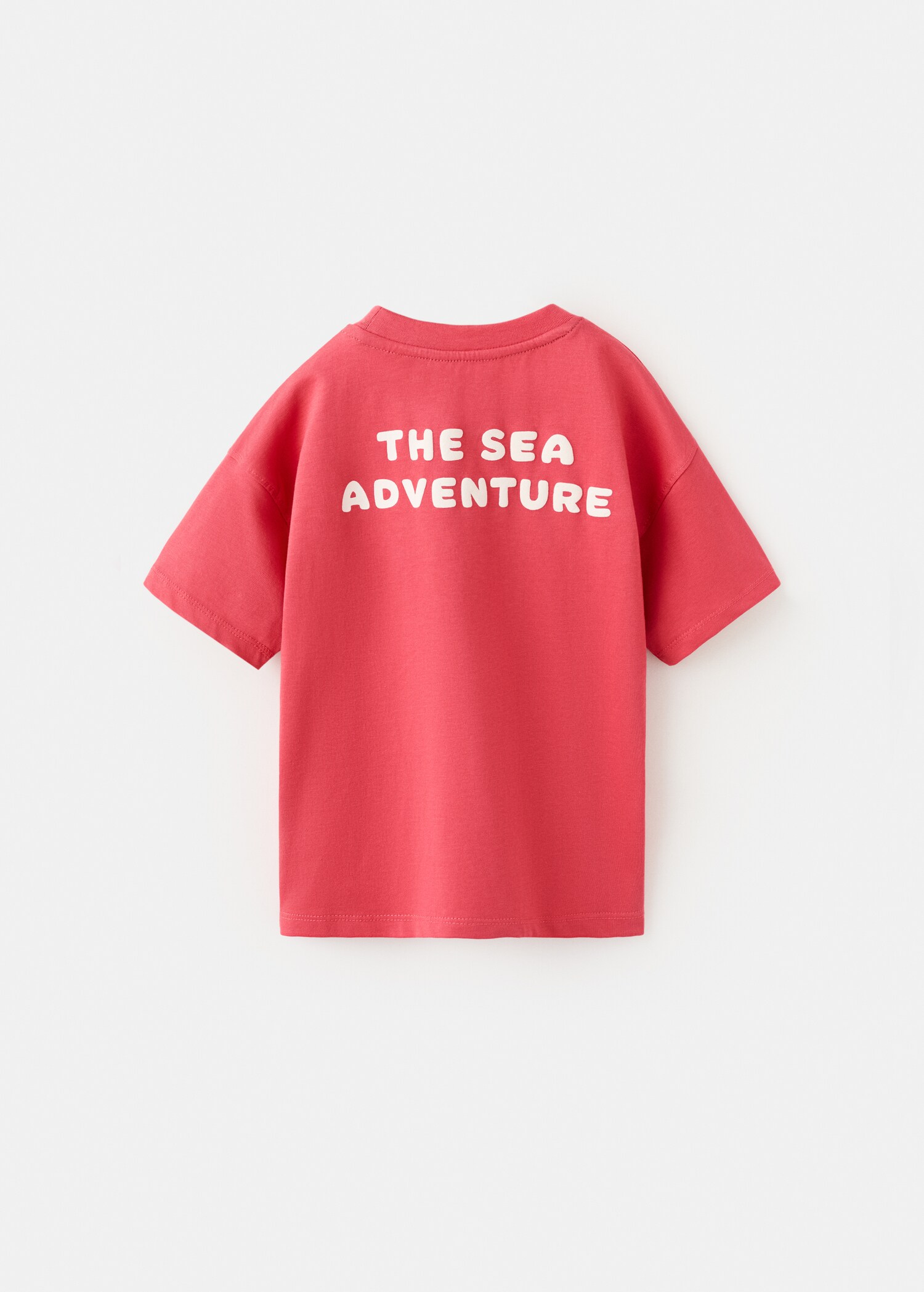 T-shirt de algodão com desenho - Verso do artigo