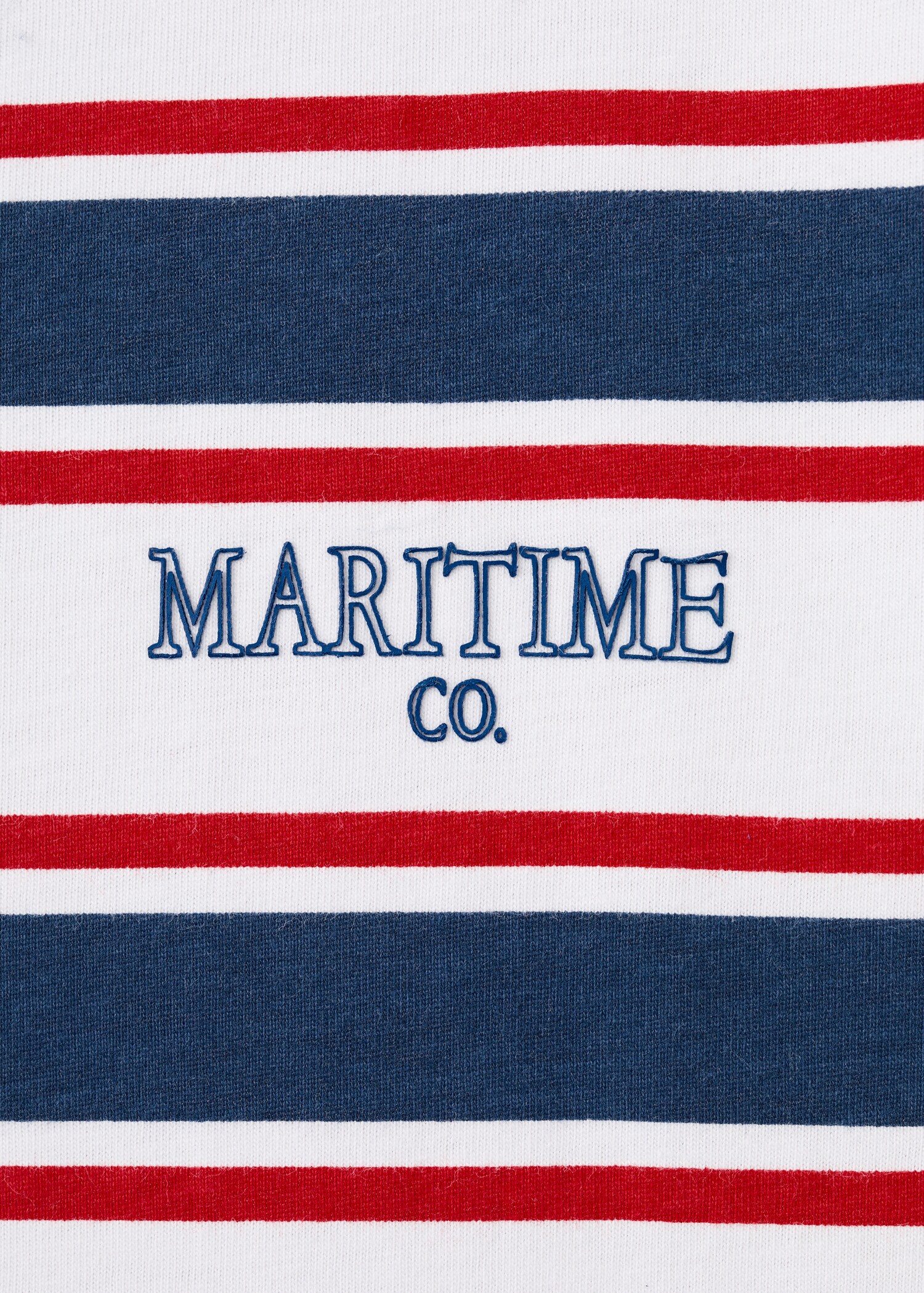 T-shirt coton à rayures - Détail de l'article 0