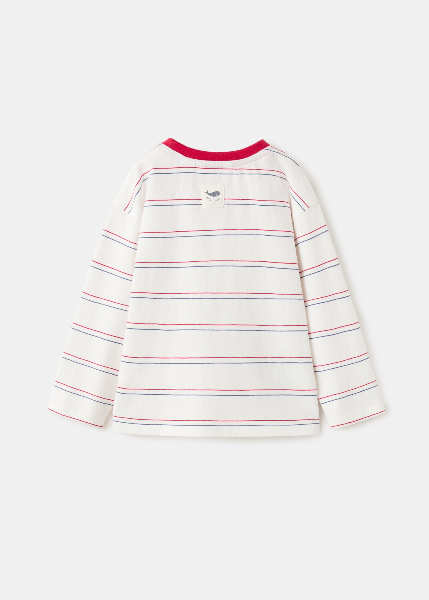 Camiseta algodón rayas - Reverso del artículo