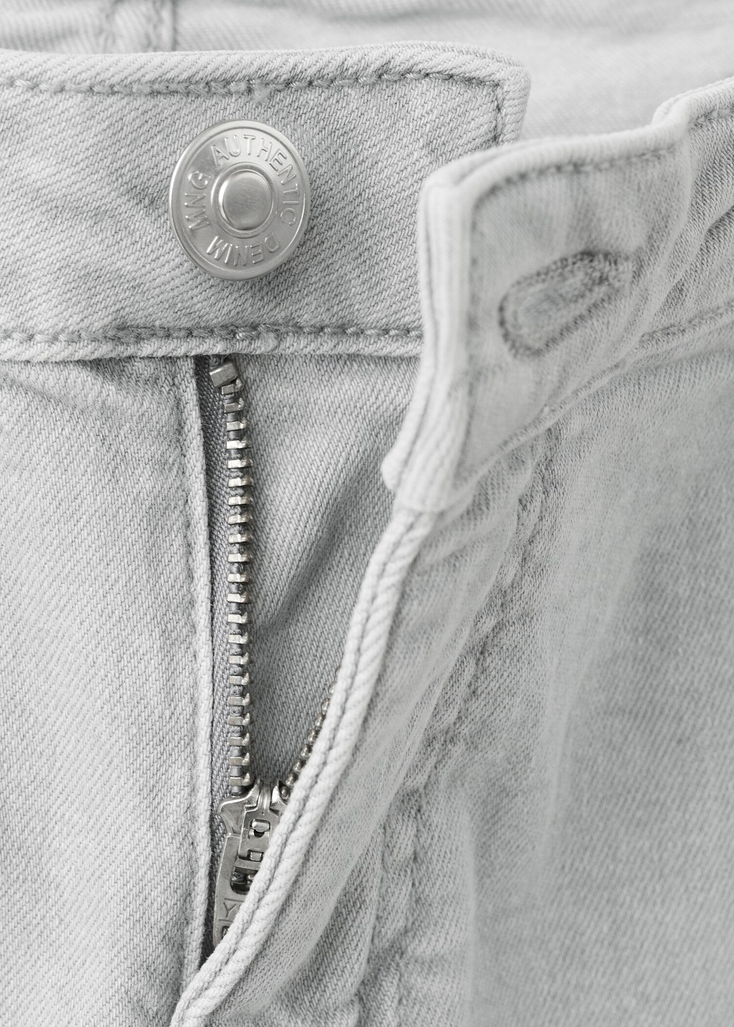 Wide leg stitched jeans - Details of the article 8