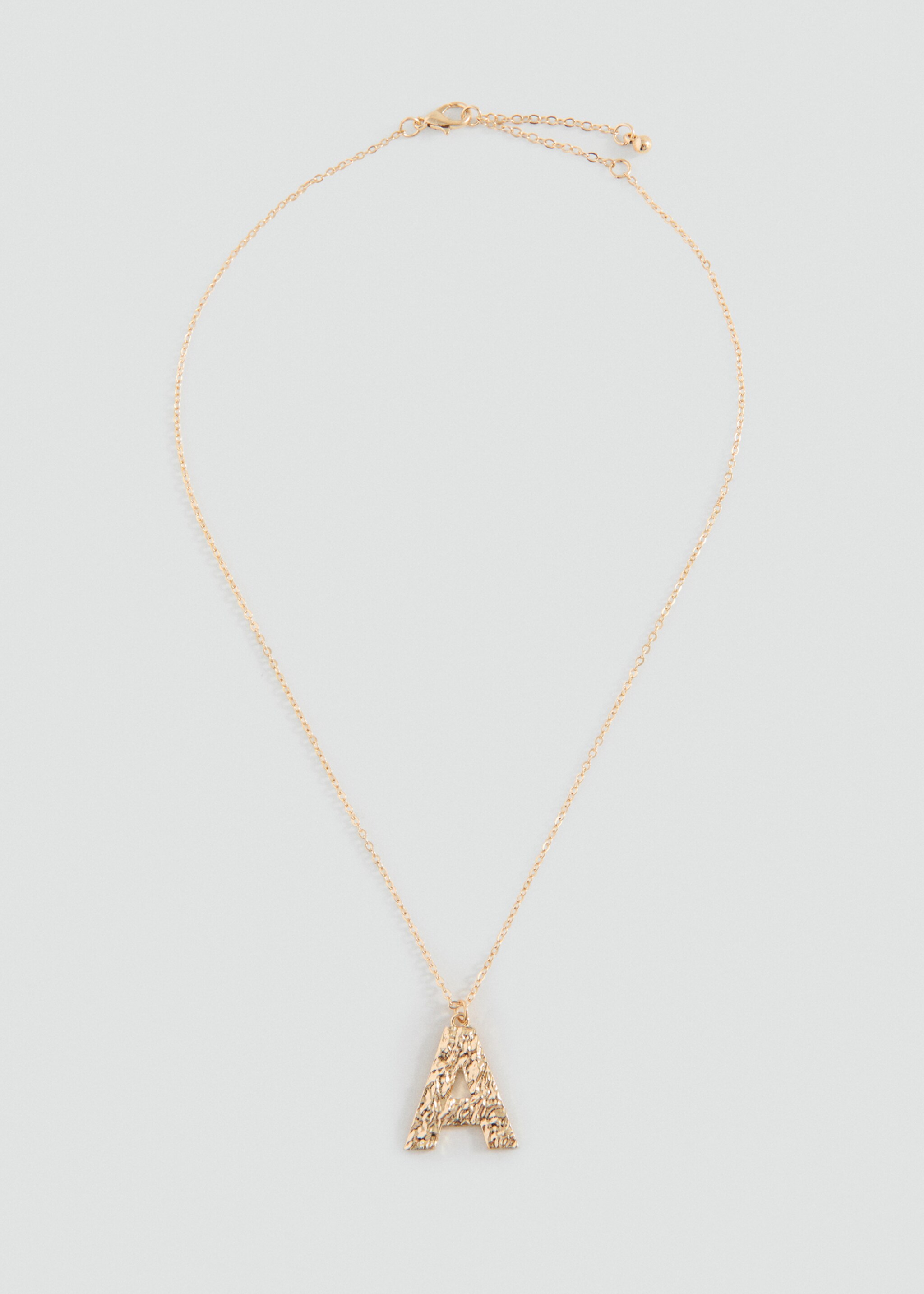 Collar colgante letra - Artículo sin modelo, Oro. Ref: 27015165-00.