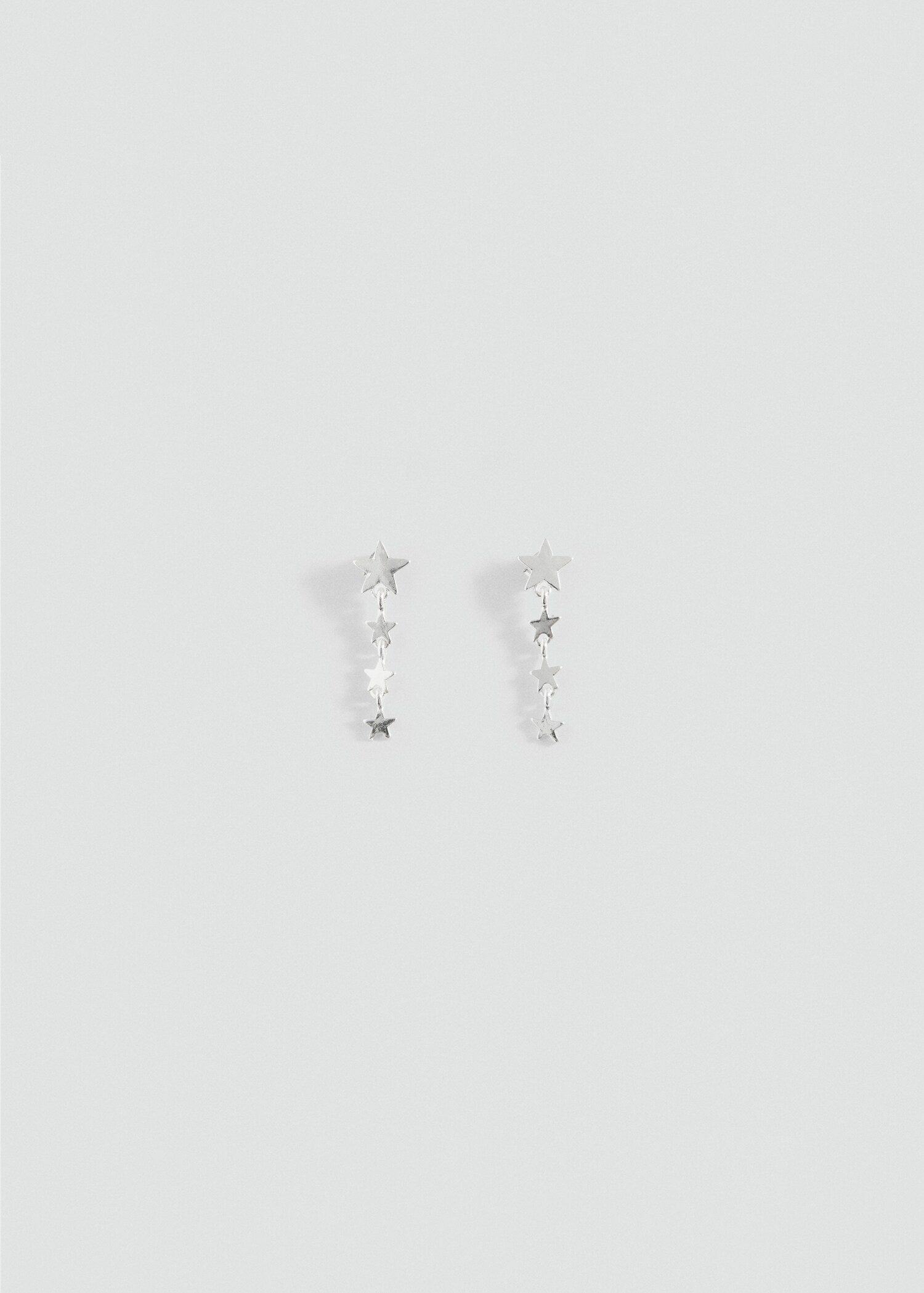 Long star earrings - Article without model
