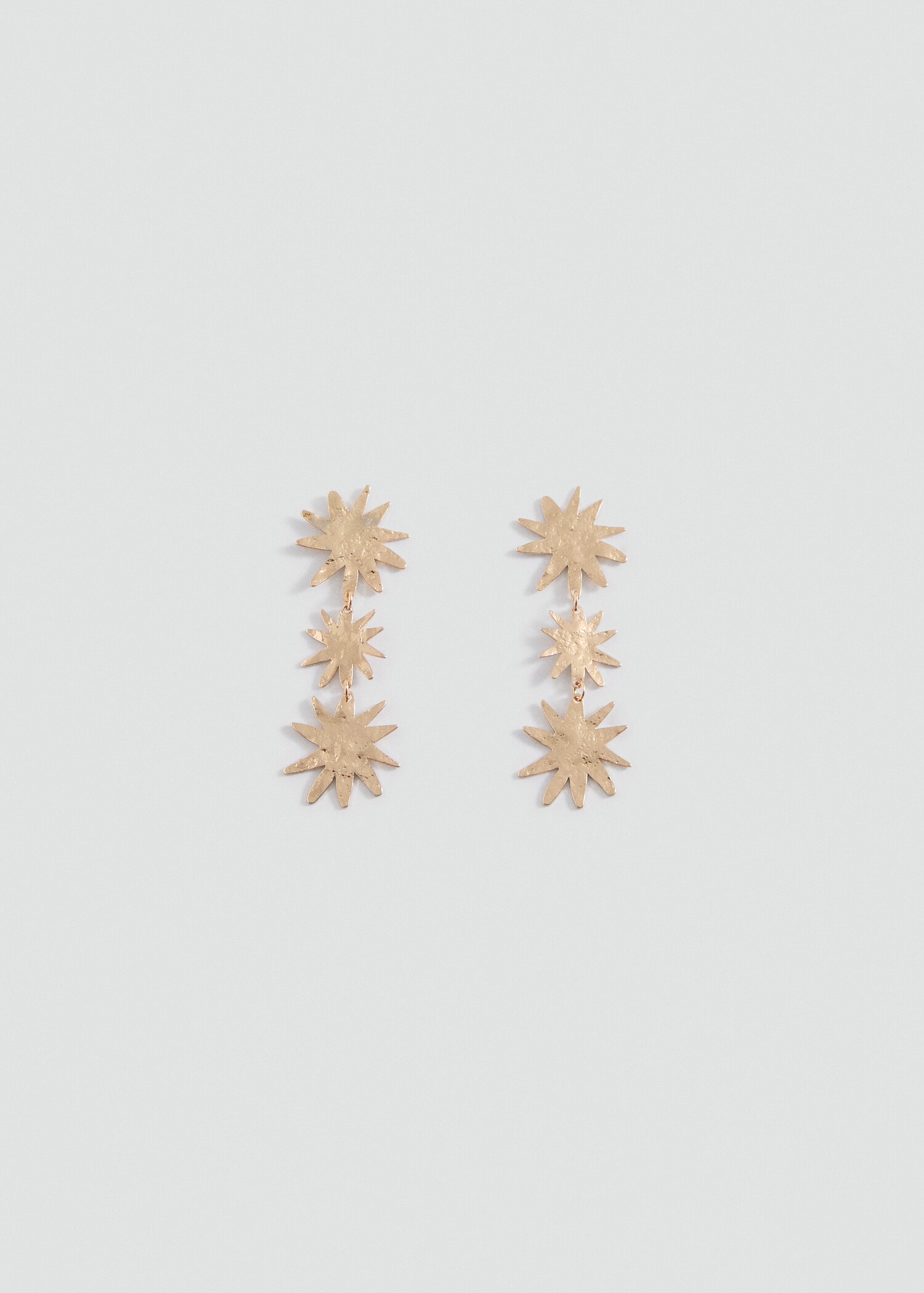 Brincos compridos de sóis - Artigo sem modelo