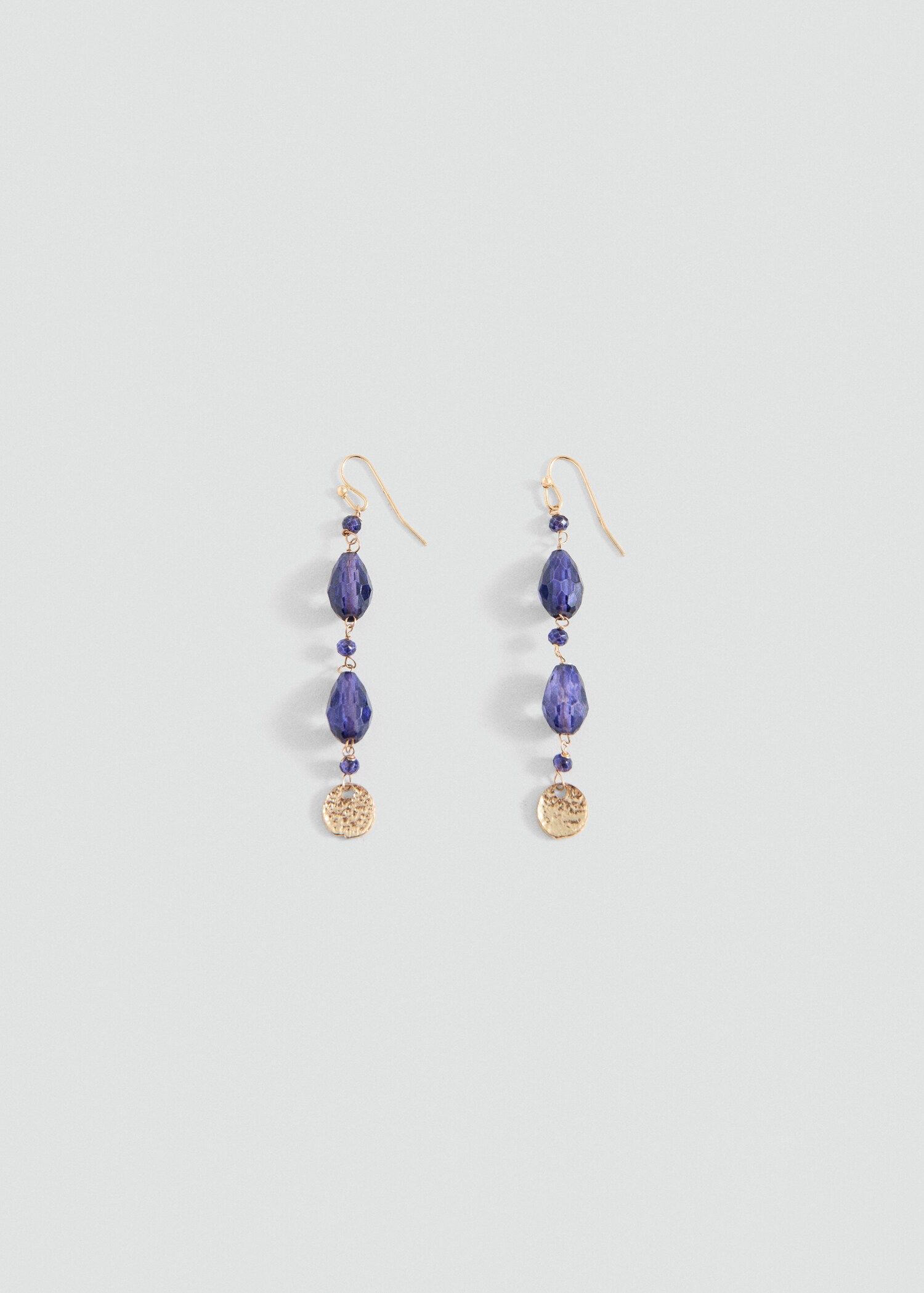 Brincos compridos de pedra - Artigo sem modelo