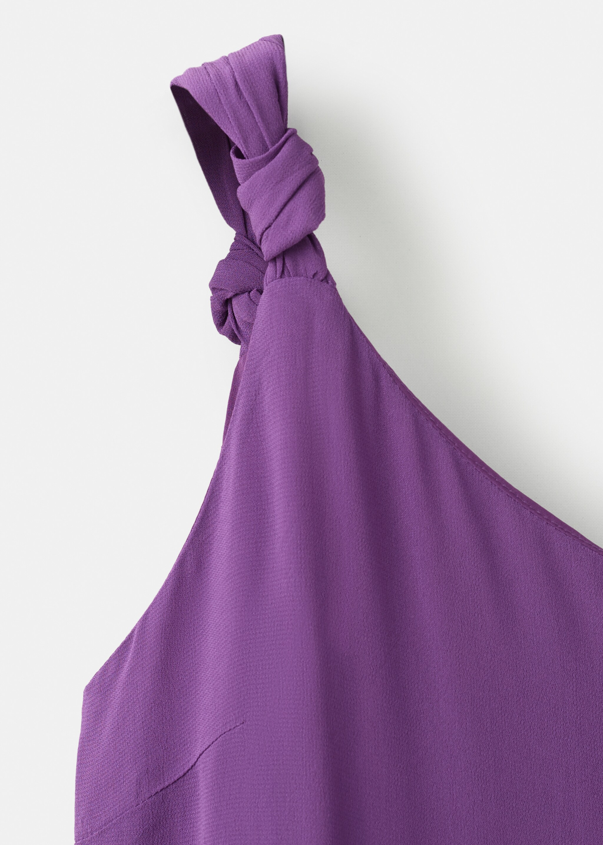 Robe asymétrique - Détail de l'article 8, Violet. Ref: 27015815-00.