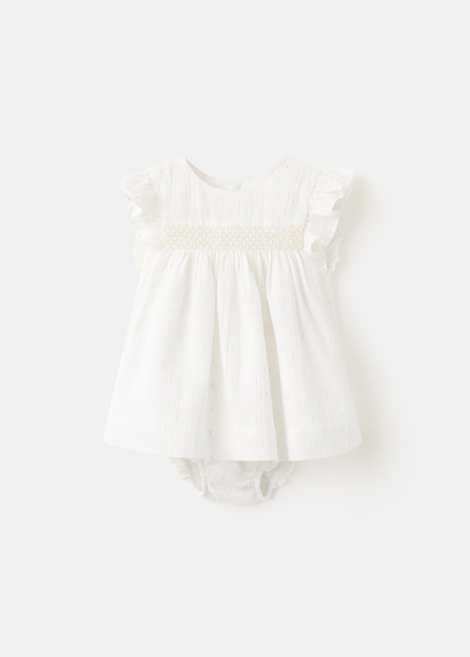 Dress and frog with embroidered details - Article without model