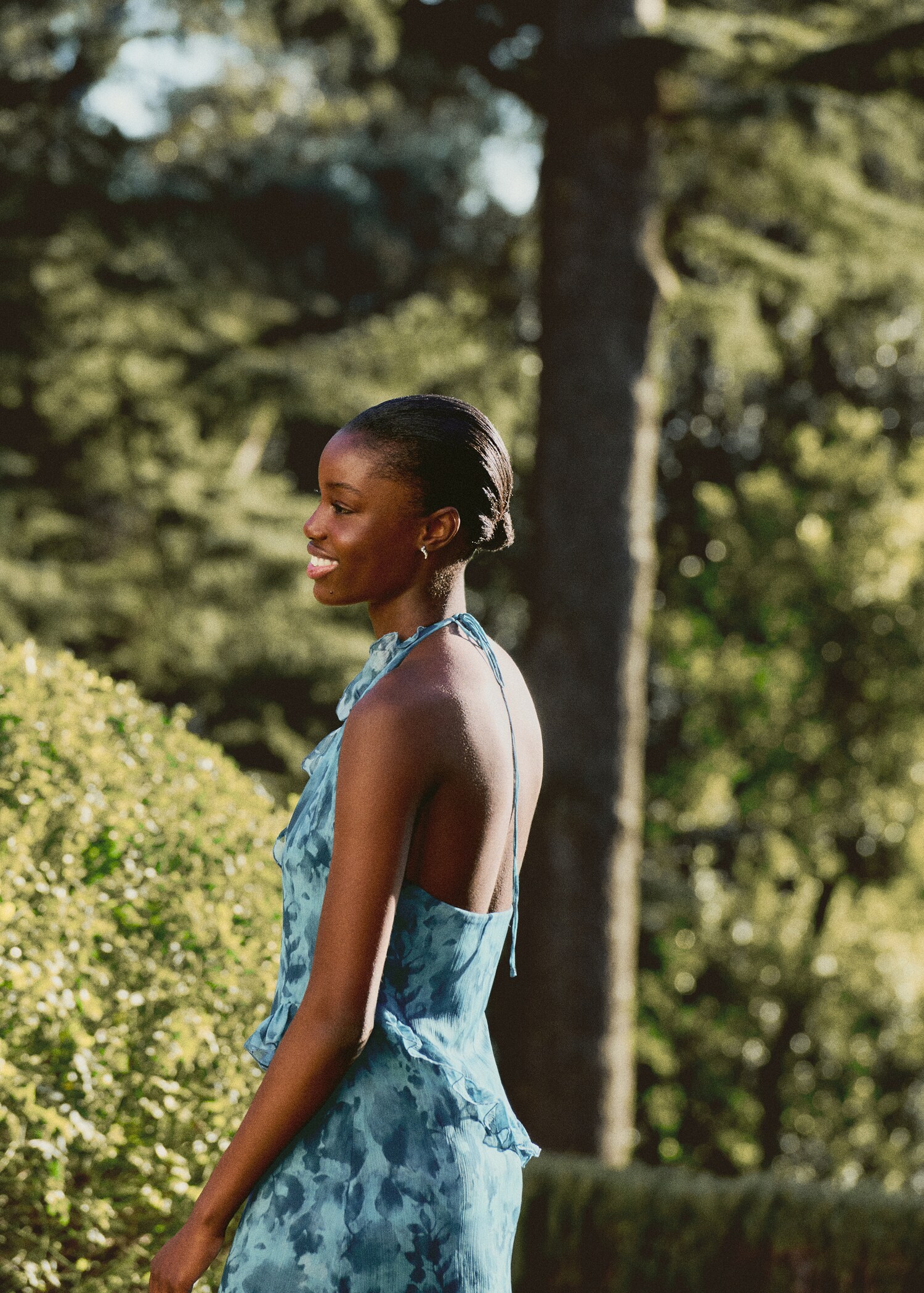 Robe imprimée à volants - Détail de l'article 7