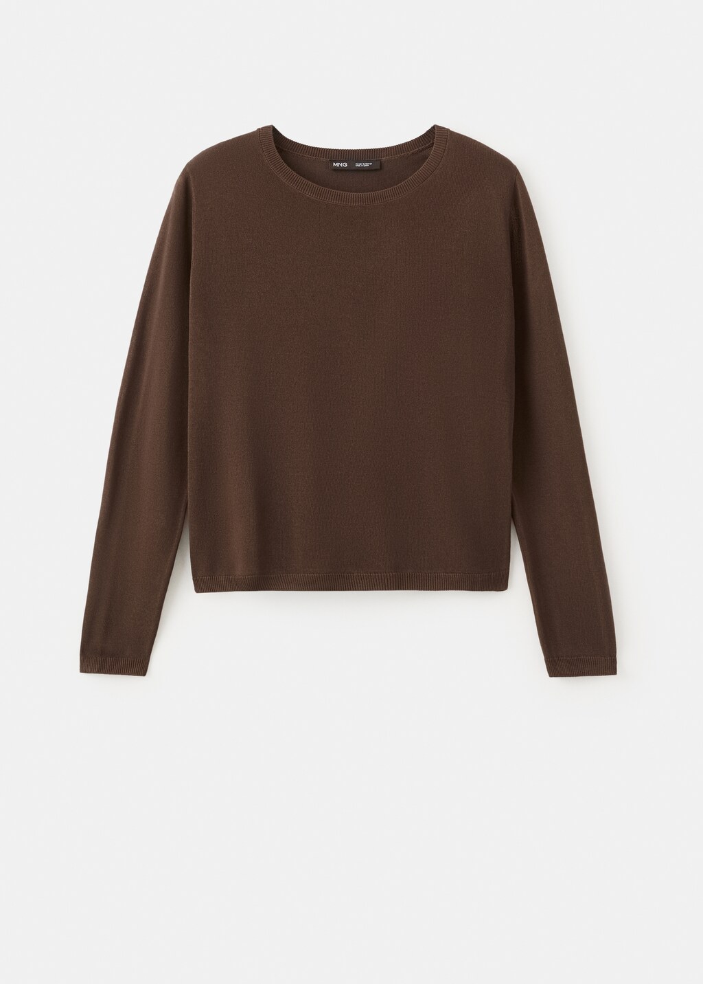Long-sleeve knitted sweater - image 5