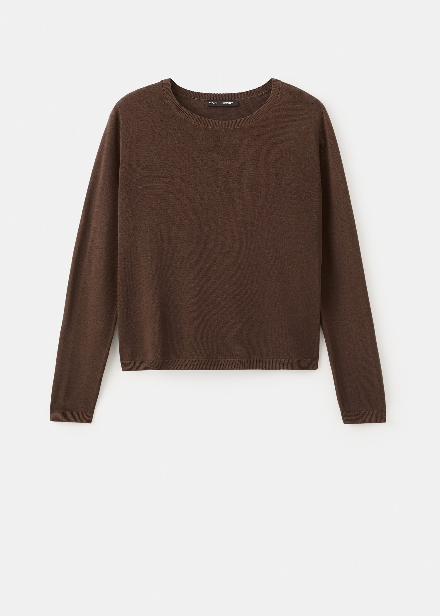 Long-sleeve knitted sweater - Article without model